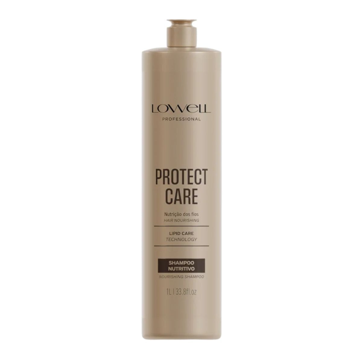 Shampoo Lowell Protect Care Nutrição dos Fios Shampoo Hidratante 1 Litro