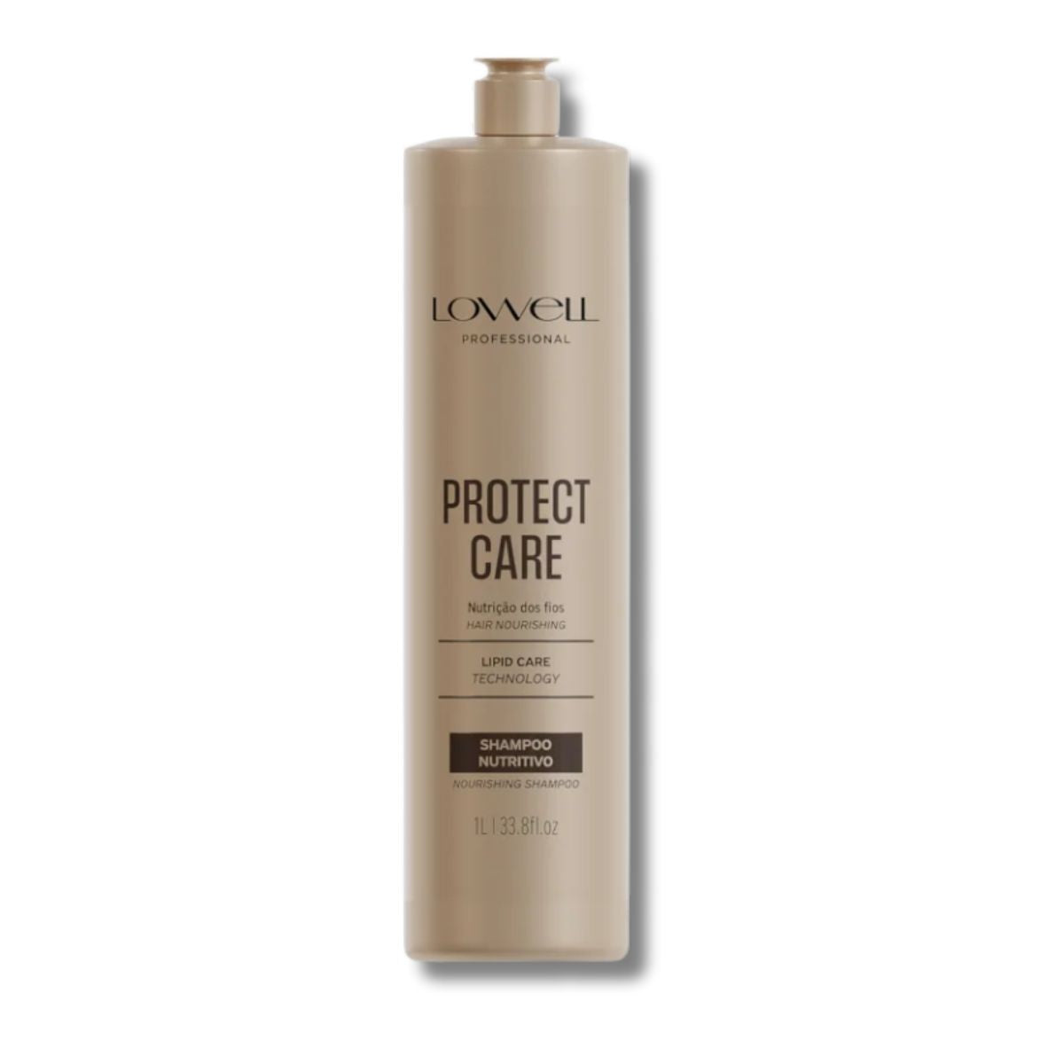 Shampoo Lowell Protect Care Nutrição dos Fios Shampoo Hidratante 1 Litro