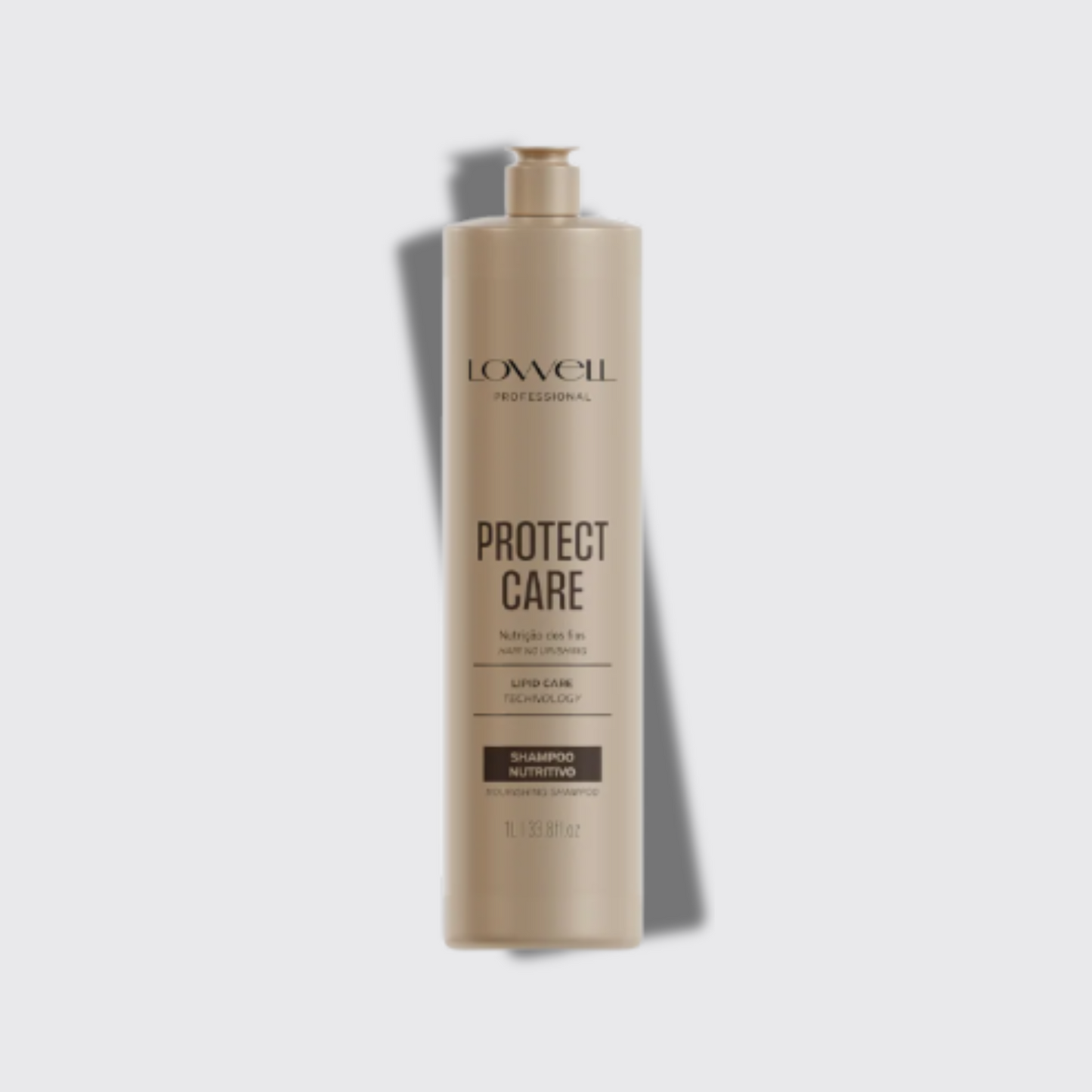 Shampoo Lowell Protect Care Nutrição dos Fios Shampoo Hidratante 1 Litro