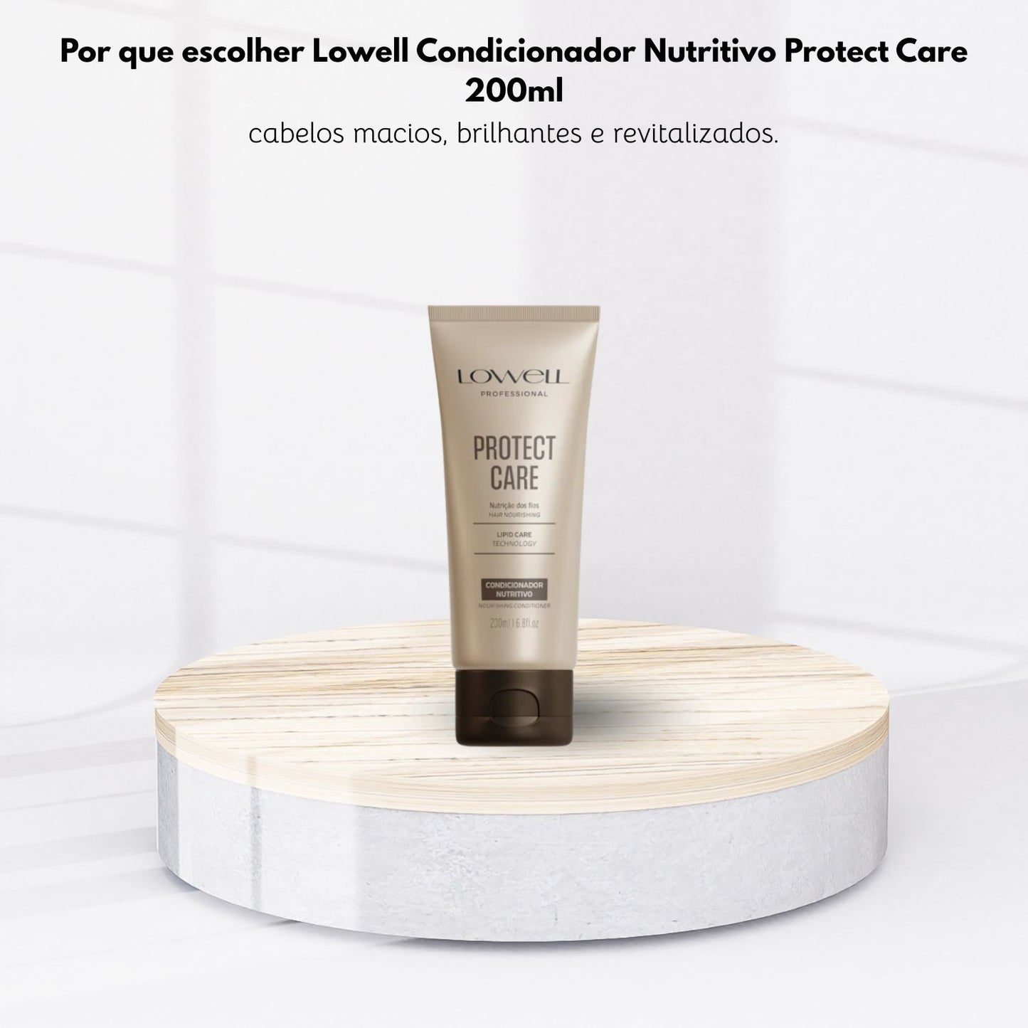 Condicionador Lowell Protect Care Nutrição dos Fios 200 ml