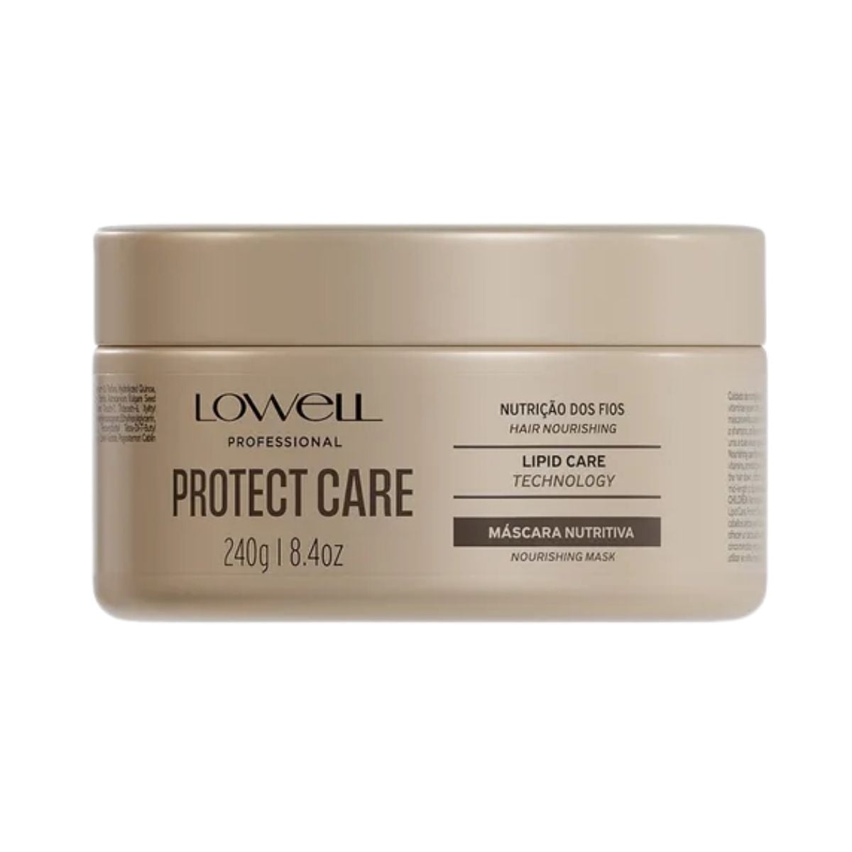 Máscara Lowell Protect Care Máscara de Nutrição dos Fios 240 ml