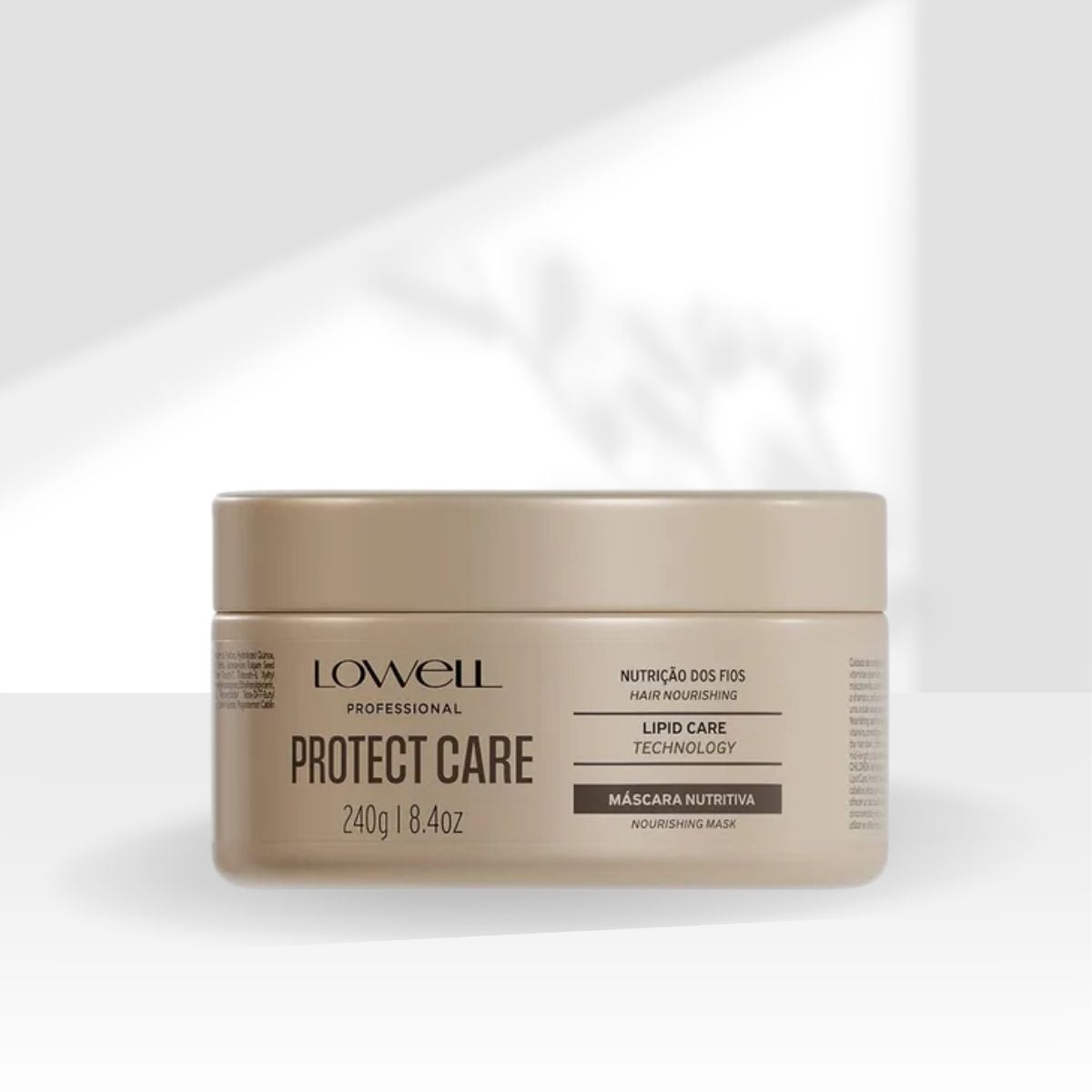 Máscara Lowell Protect Care Máscara de Nutrição dos Fios 240 ml