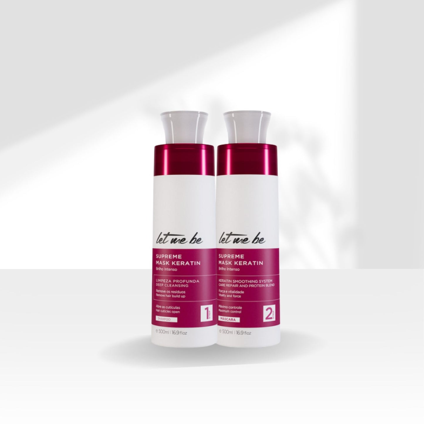 Kit Let Me Be Supreme Mask Keratin Alinhamento capilar 500 ml