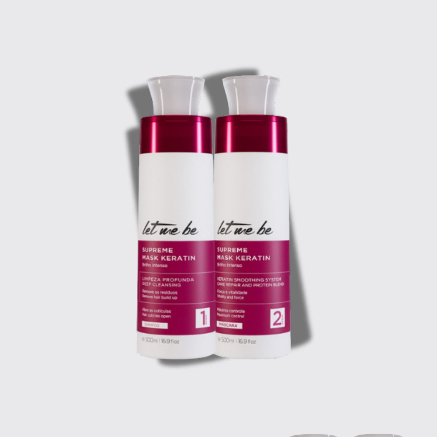Kit Let Me Be Supreme Mask Keratin Alinhamento capilar 500 ml