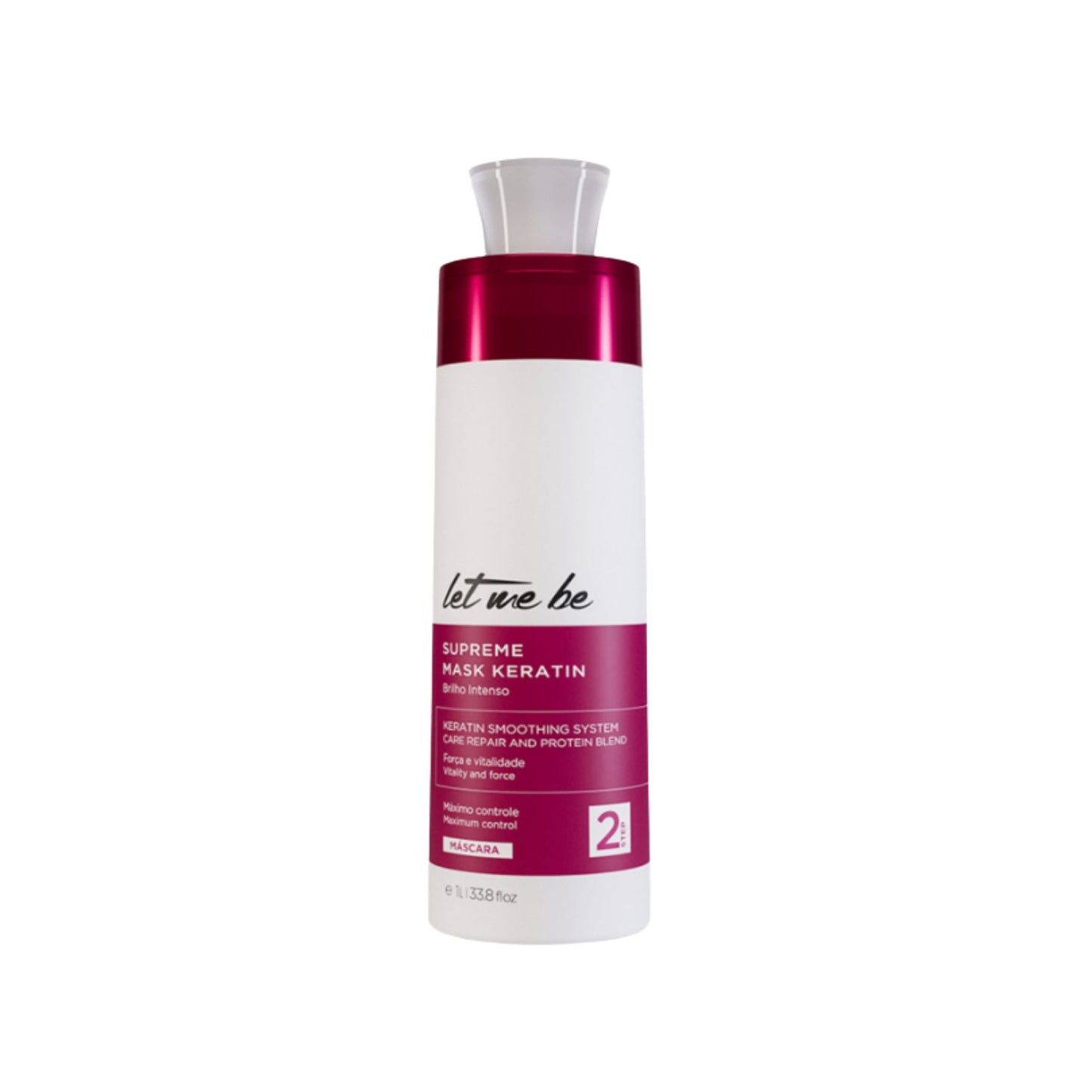 Botox Capilar Let Me Be Supreme Mask Keratin Alinhamento Máscara 1 Litro