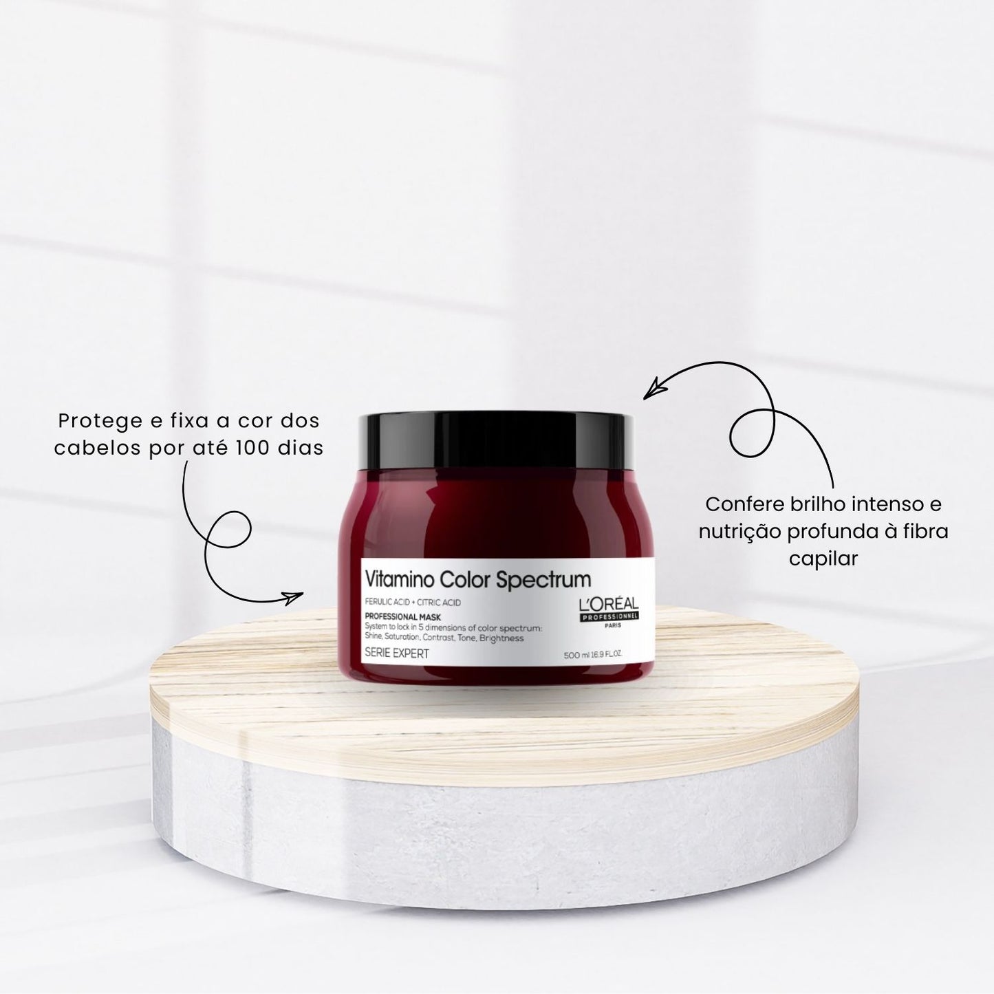 Máscara Loreal Vitamino Color Spectrum 500 ml