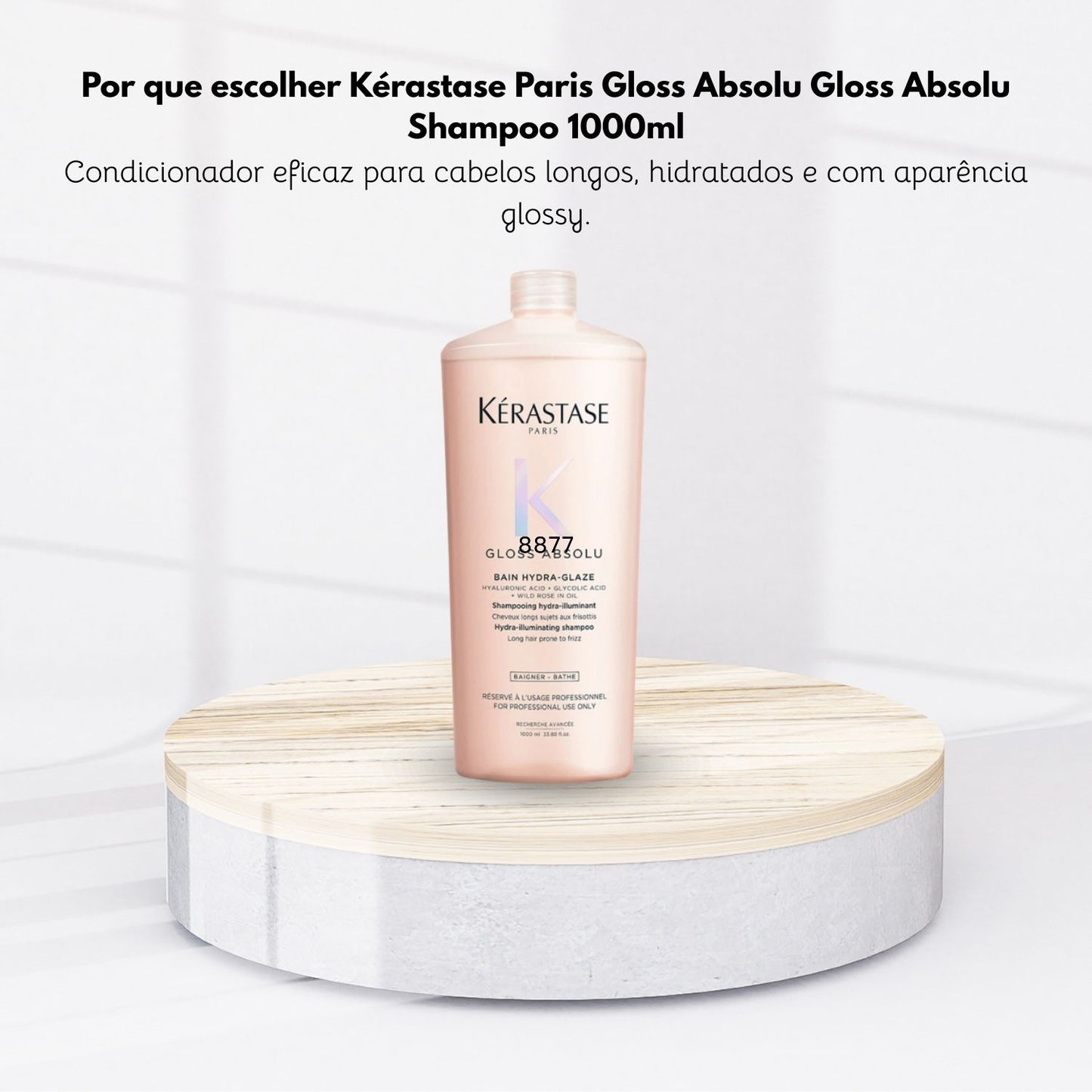Shampoo Kérastase Paris Gloss Absolu Gloss Absolu 1 Litro