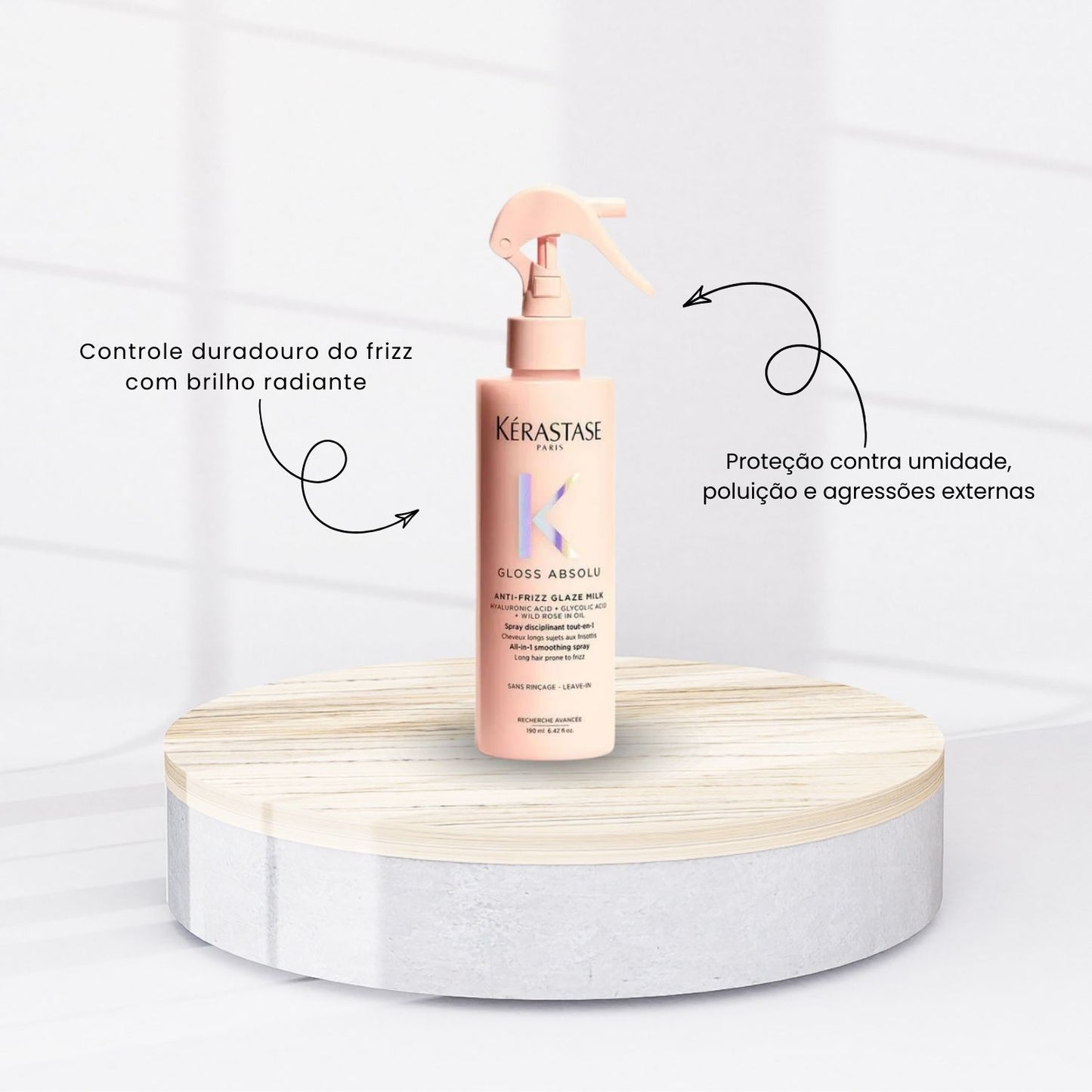 Leave-in Kérastase Paris Gloss Absolu Anti Frizz 190 ml