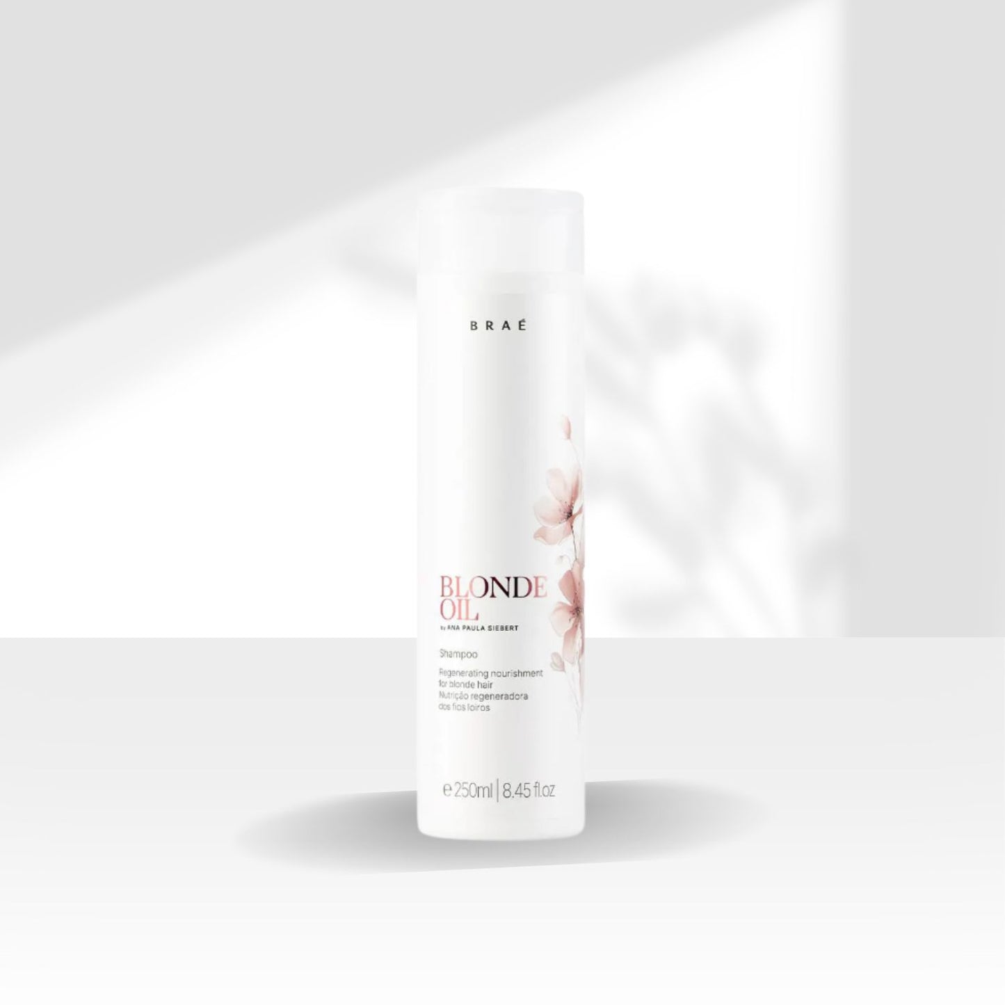 Shampoo Braé Blonde Oil Nutrição Cabelo Loiro Shampoo Hidratante 250 ml