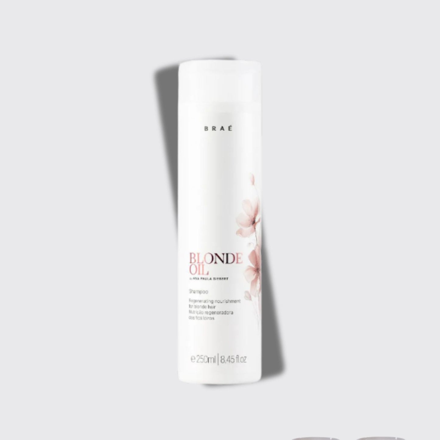 Shampoo Braé Blonde Oil Nutrição Cabelo Loiro Shampoo Hidratante 250 ml