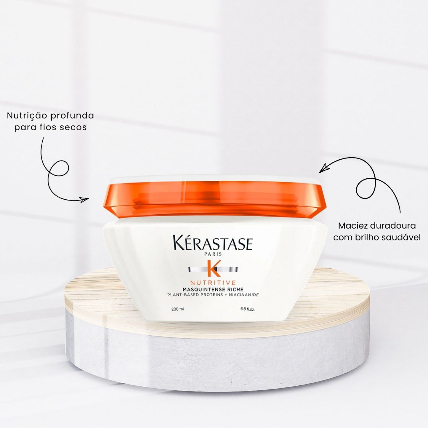 Máscara Kérastase Nutritive Masquintense Riche 200 ml