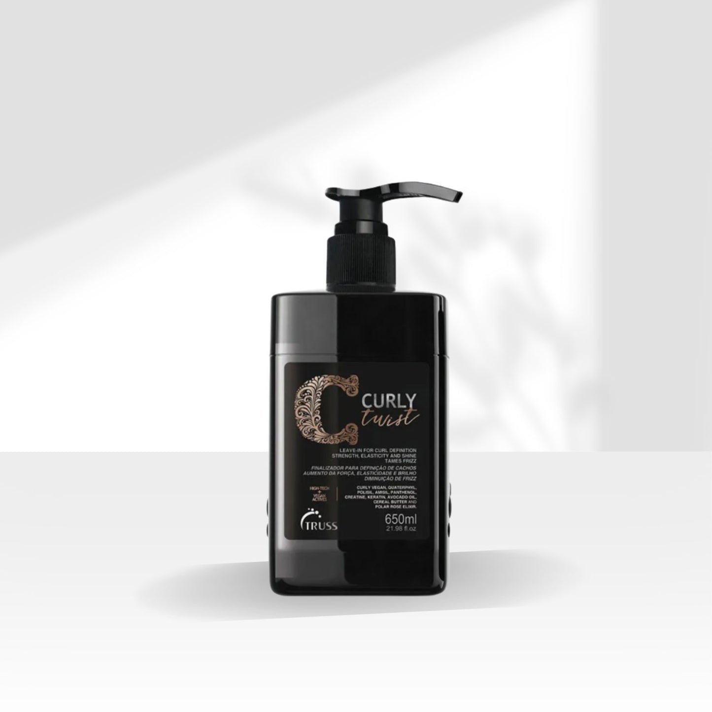 Leave-in Truss Curly Twist Finalizador Brilho 650 ml