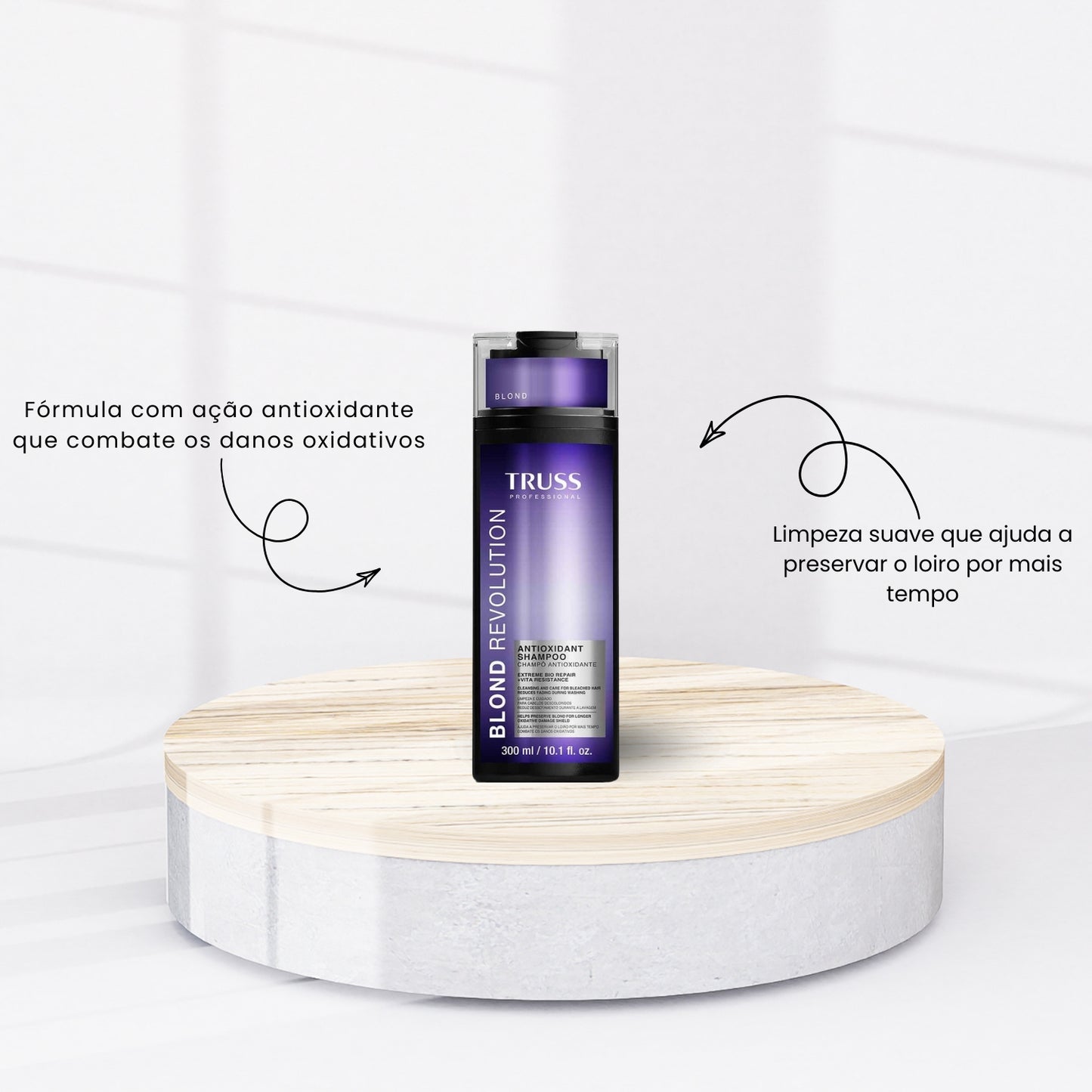Shampoo Truss Blond Revolution Antioxidante 300 ml
