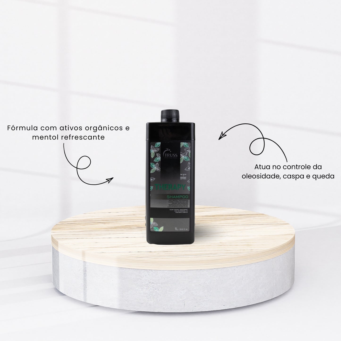 Shampoo Truss Therapy Controle de Oleosidade 1 Litro