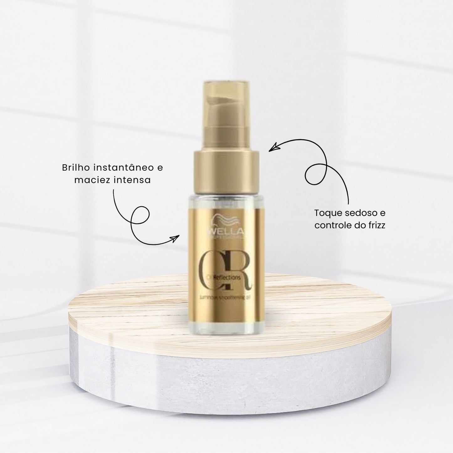 Kit Wella Oil Reflections Oleo 30 ml + Oleo Light 30 ml