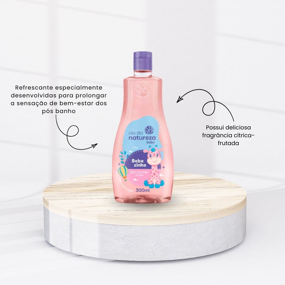 Cia da Natureza Kit Presente Baby Amor e Cuidado