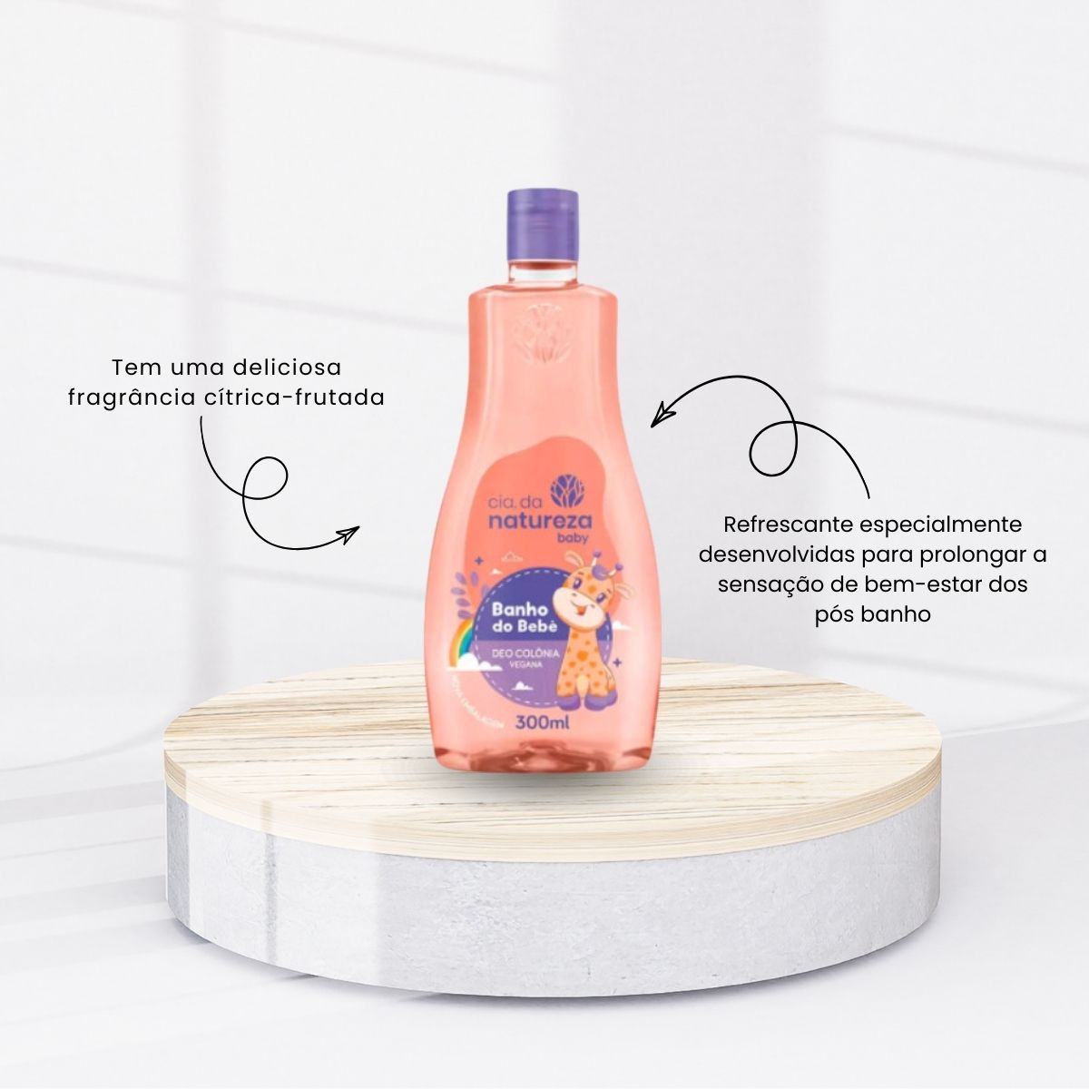 Cia da Natureza Kit Presente Baby Amor e Cuidado