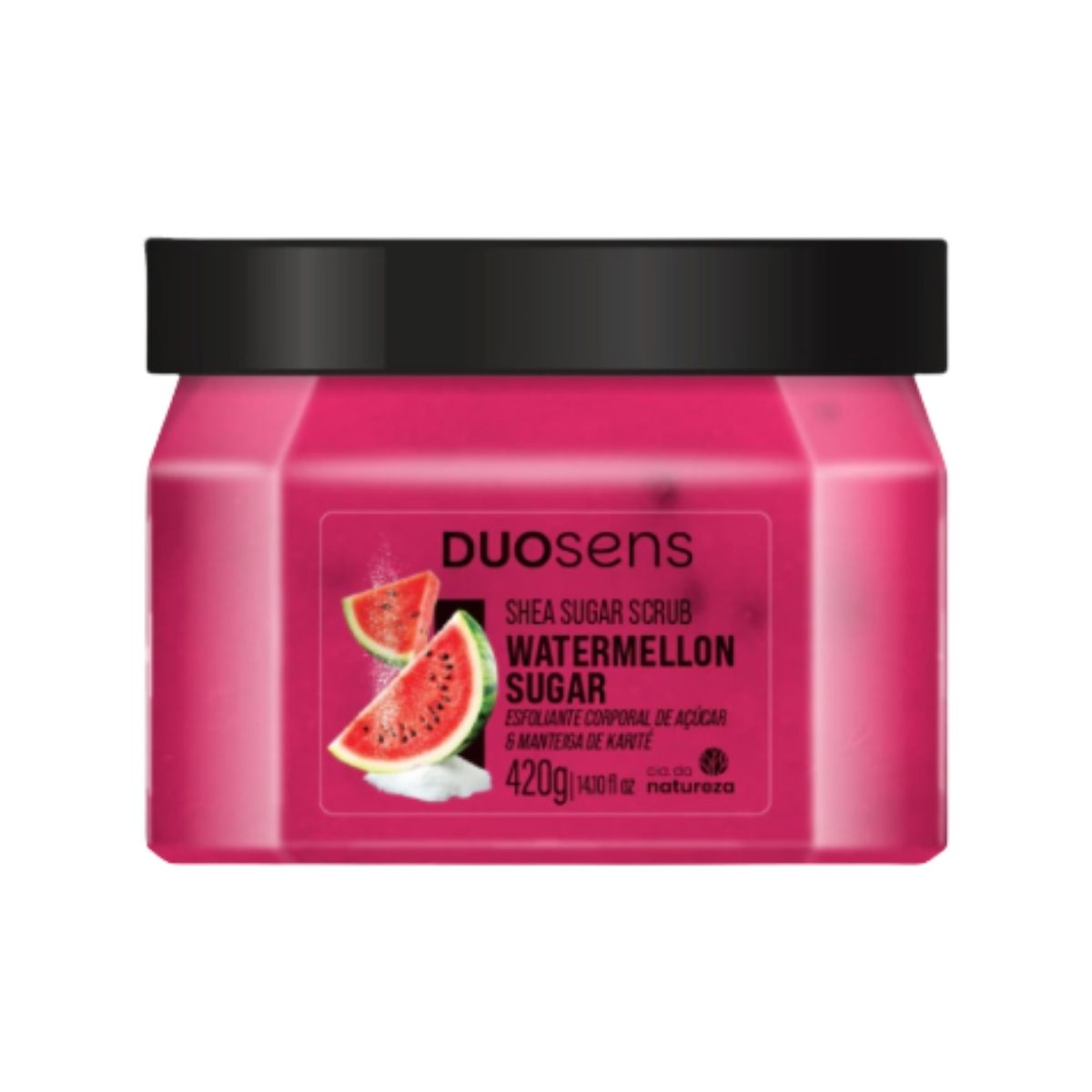 Esfoliante Cia da Natureza Duosens Watermelon Sugar 420 g