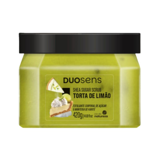 Esfoliante Cia da Natureza Duosens Torta de Limao 420 g