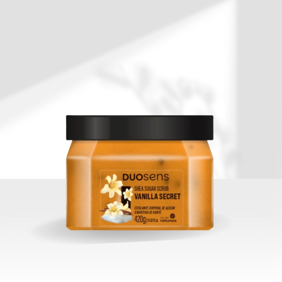 Esfoliante Cia da Natureza Duosens Vanilla Secret 420 g