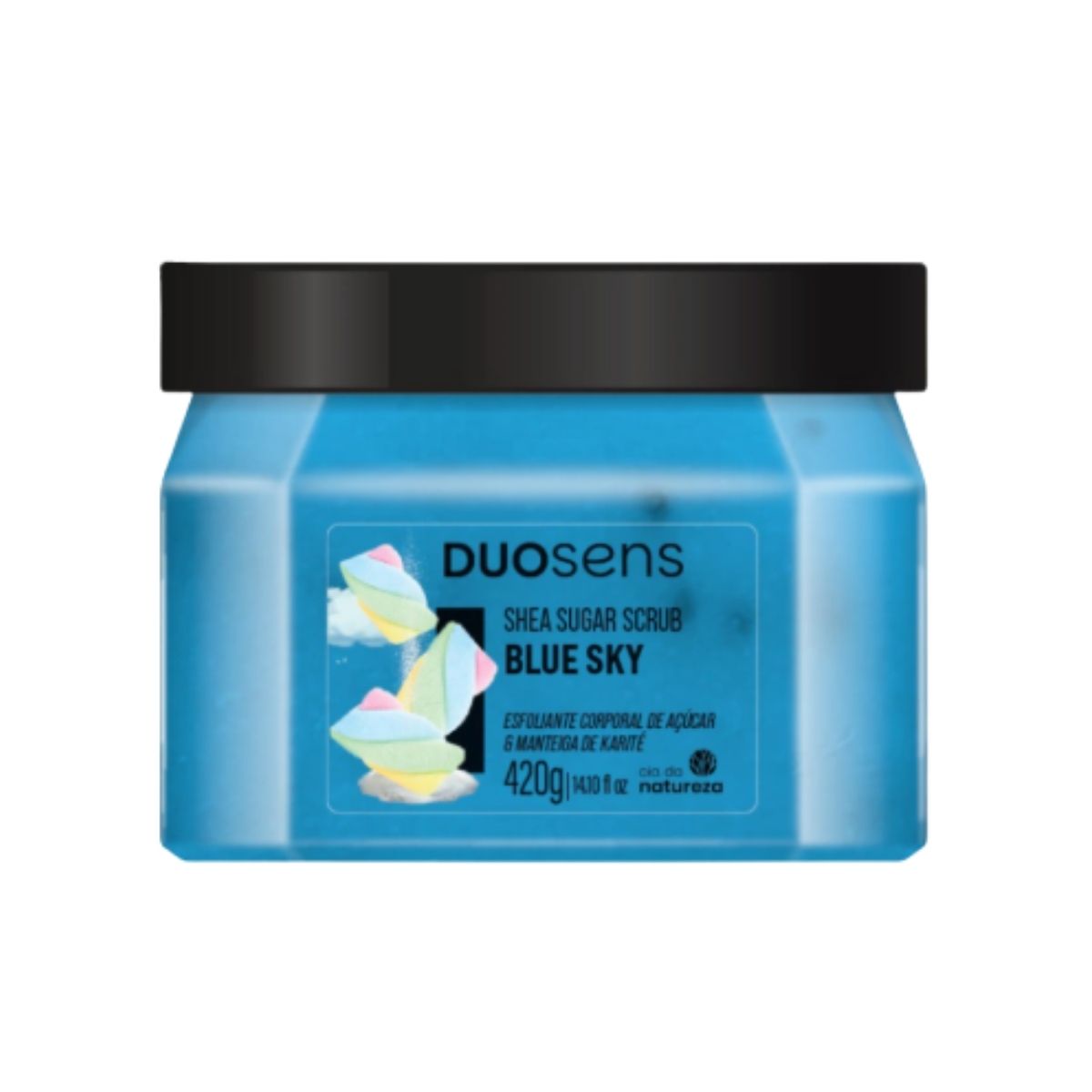 Esfoliante Cia da Natureza Duosens Blue Sky 420 g