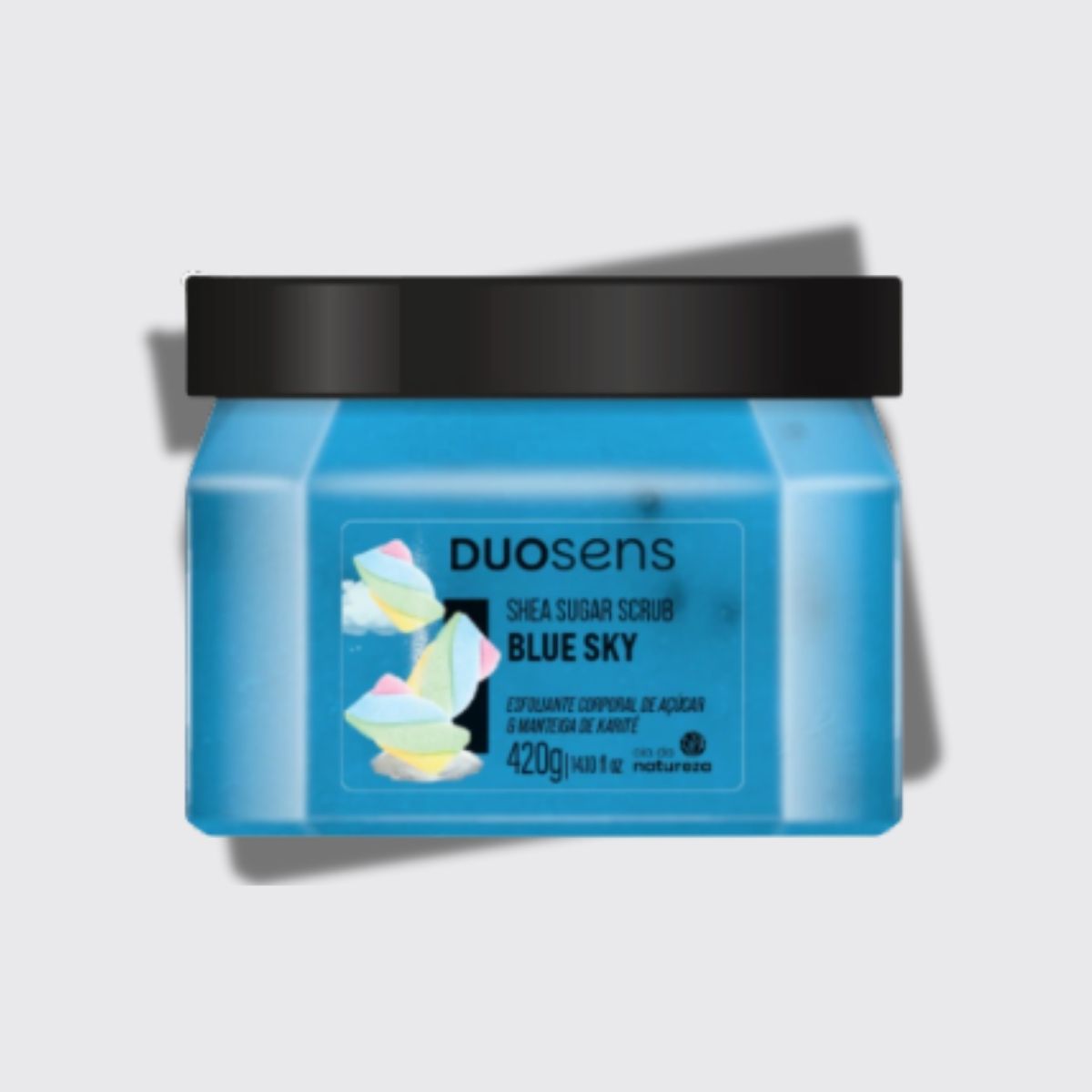 Esfoliante Cia da Natureza Duosens Blue Sky 420 g