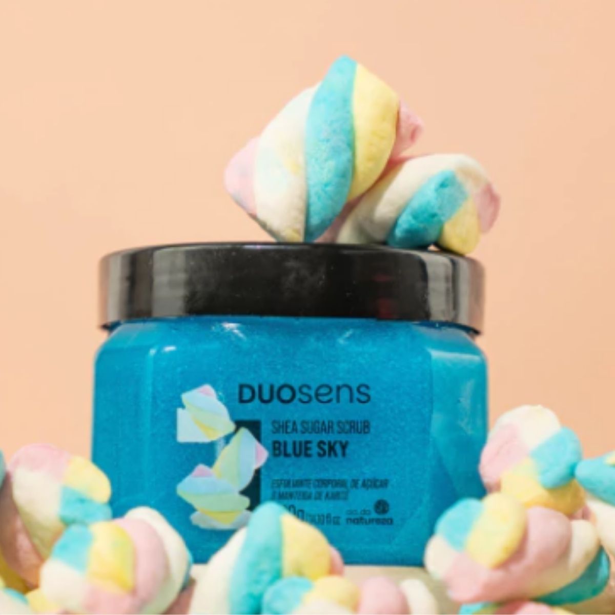 Esfoliante Cia da Natureza Duosens Blue Sky 420 g