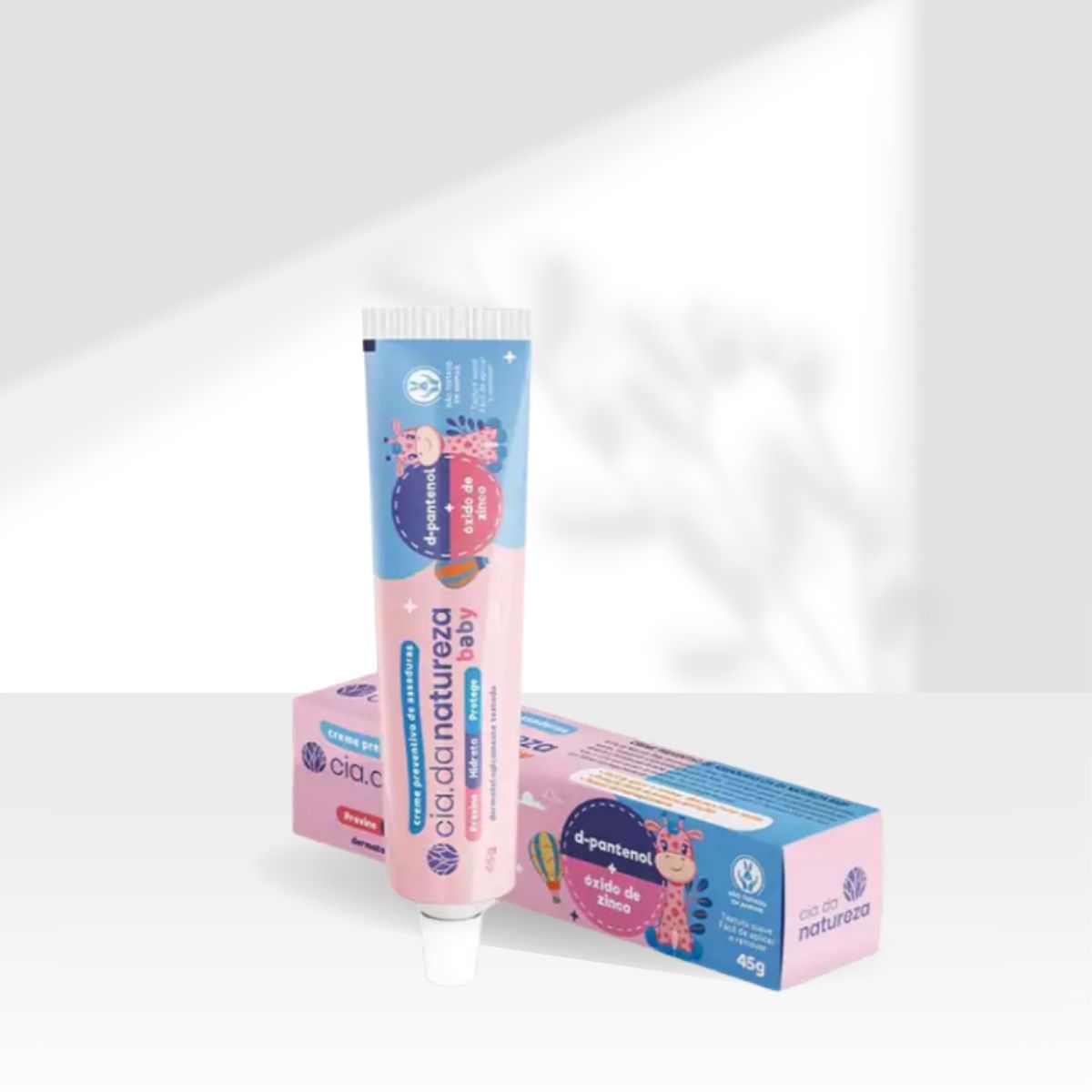 Cia da Natureza Creme de Assaduras D-pantenol 45 g