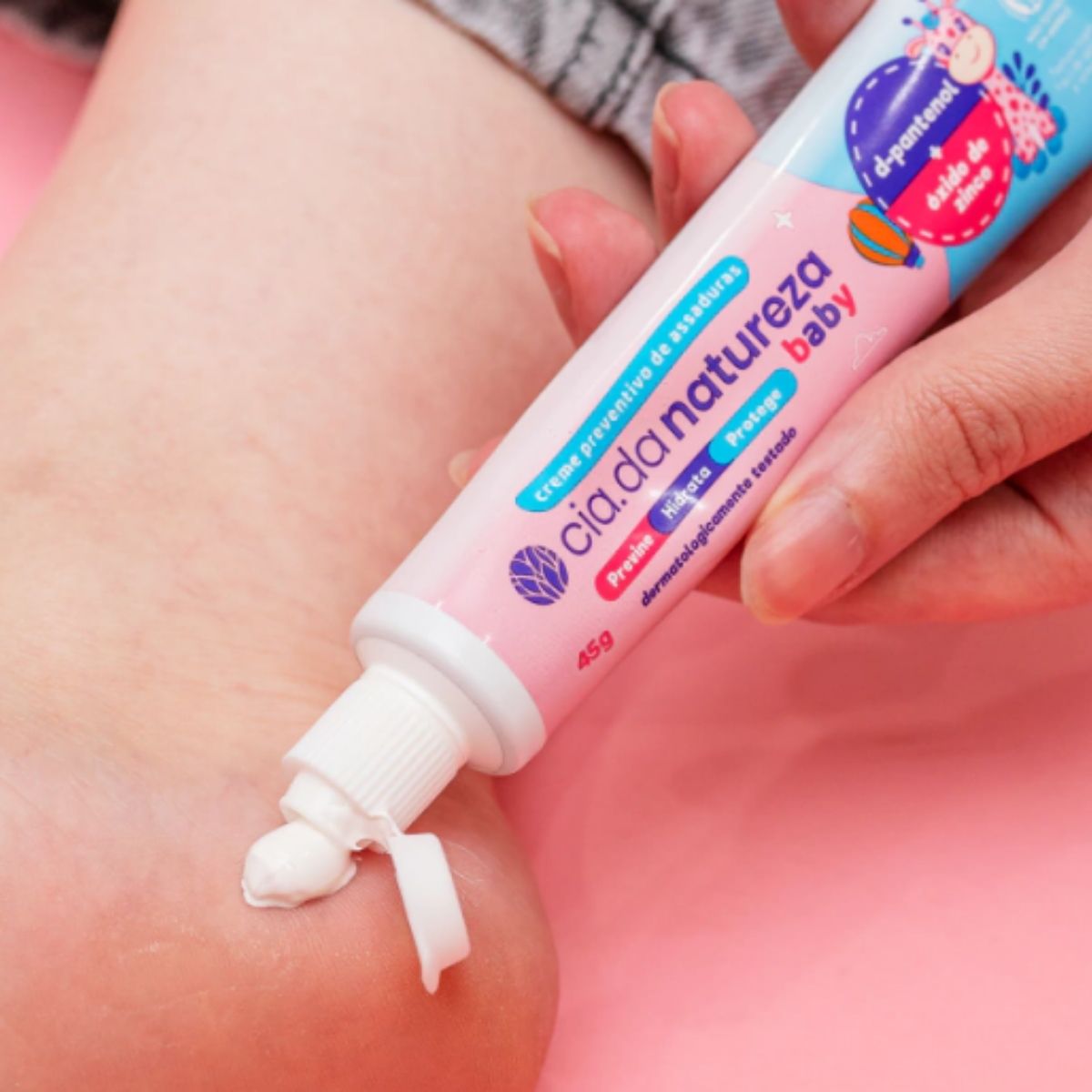 Cia da Natureza Creme de Assaduras D-pantenol 45 g