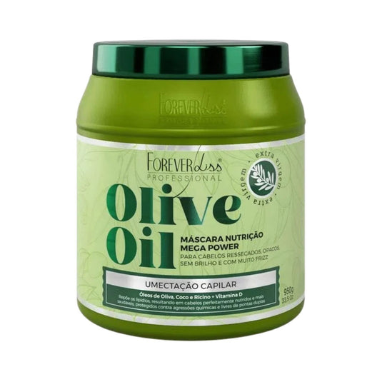 Máscara Forever Liss Olive Oil De Umectação Capilar 950 g