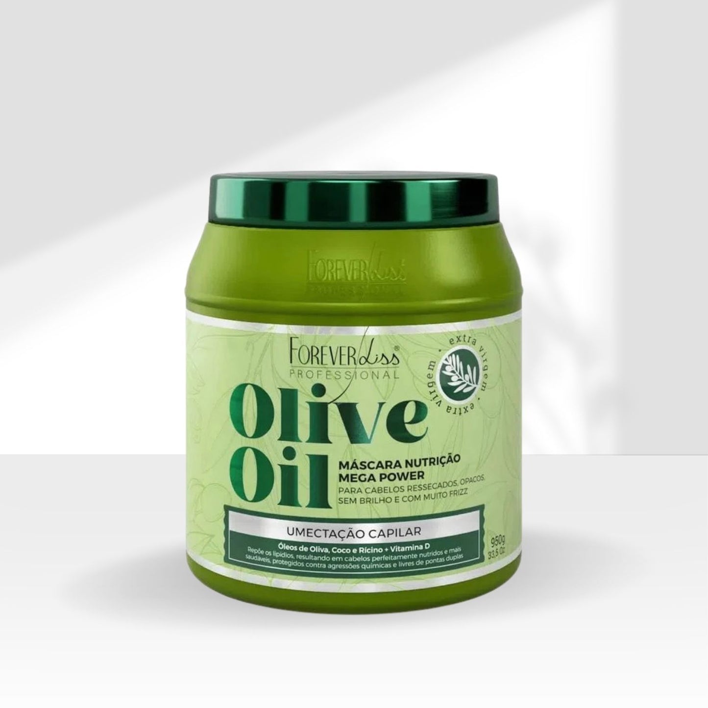 Máscara Forever Liss Olive Oil De Umectação Capilar 950 g