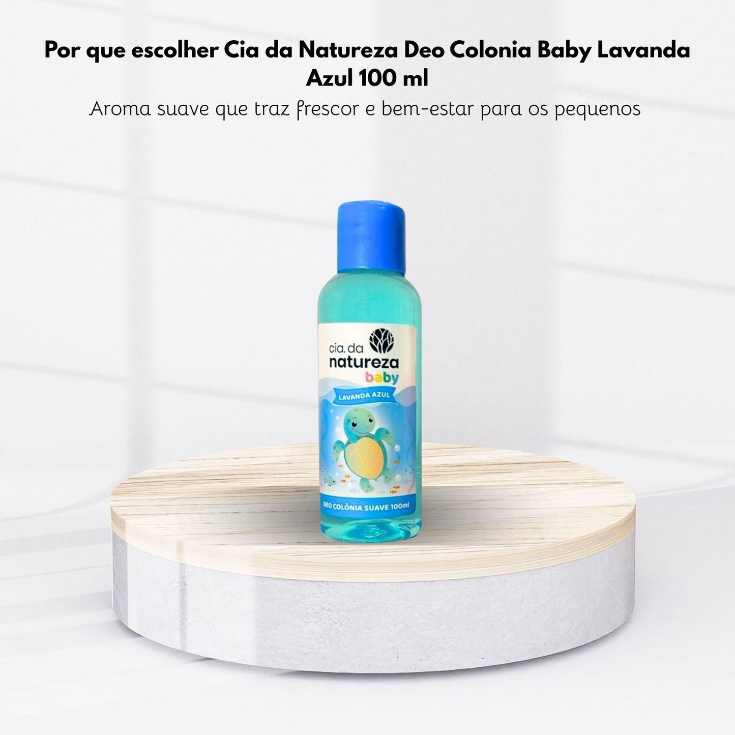 Cia da Natureza Deo Colonia Baby Lavanda Azul 100 ml