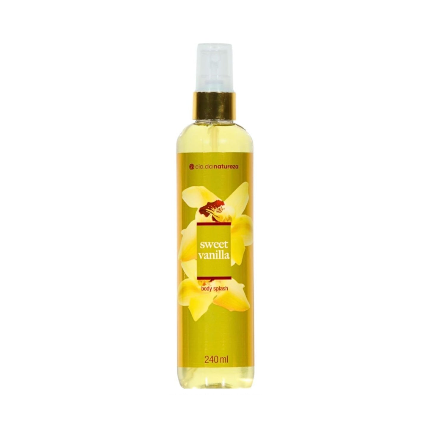 Body Splash Cia da Natureza Deo Colonia Sweet Vanilla 240 ml