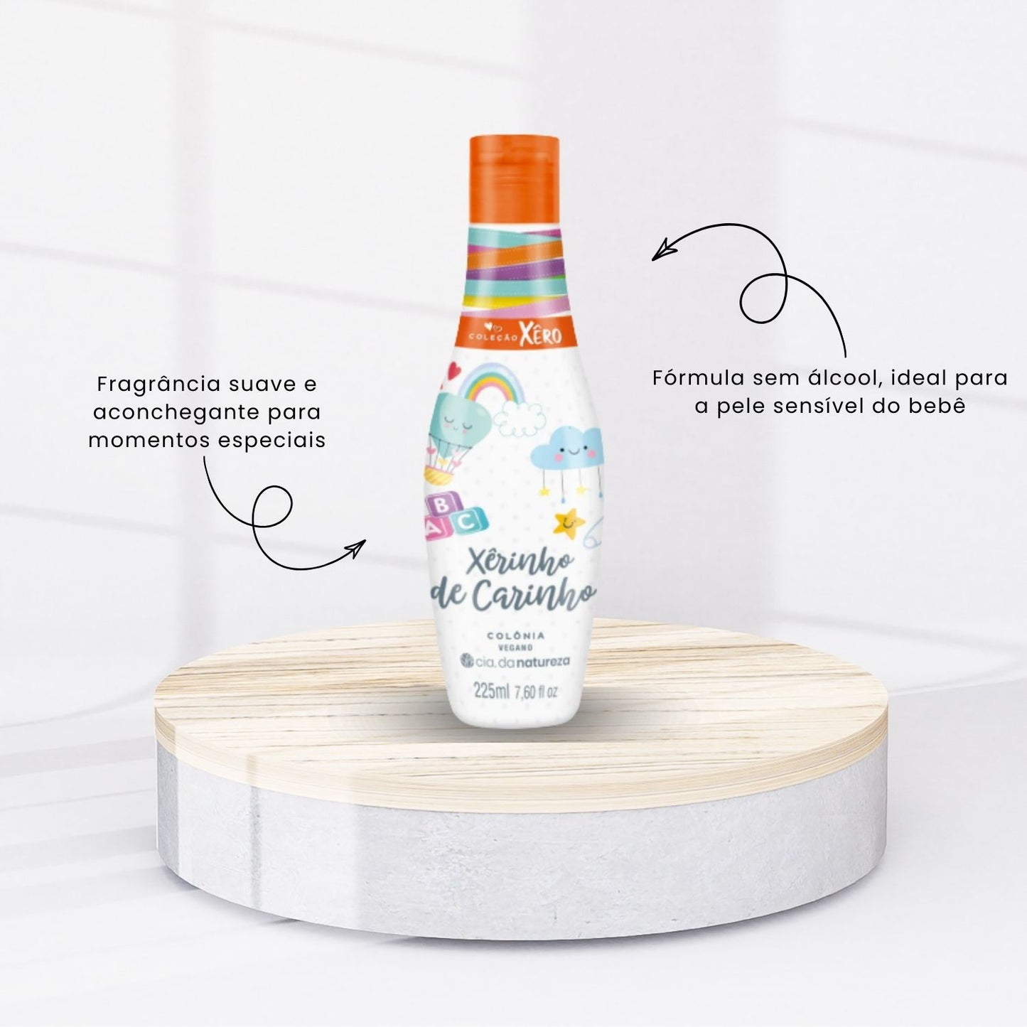 Cia da Natureza Colonia Xerinho de Carinho 225 ml