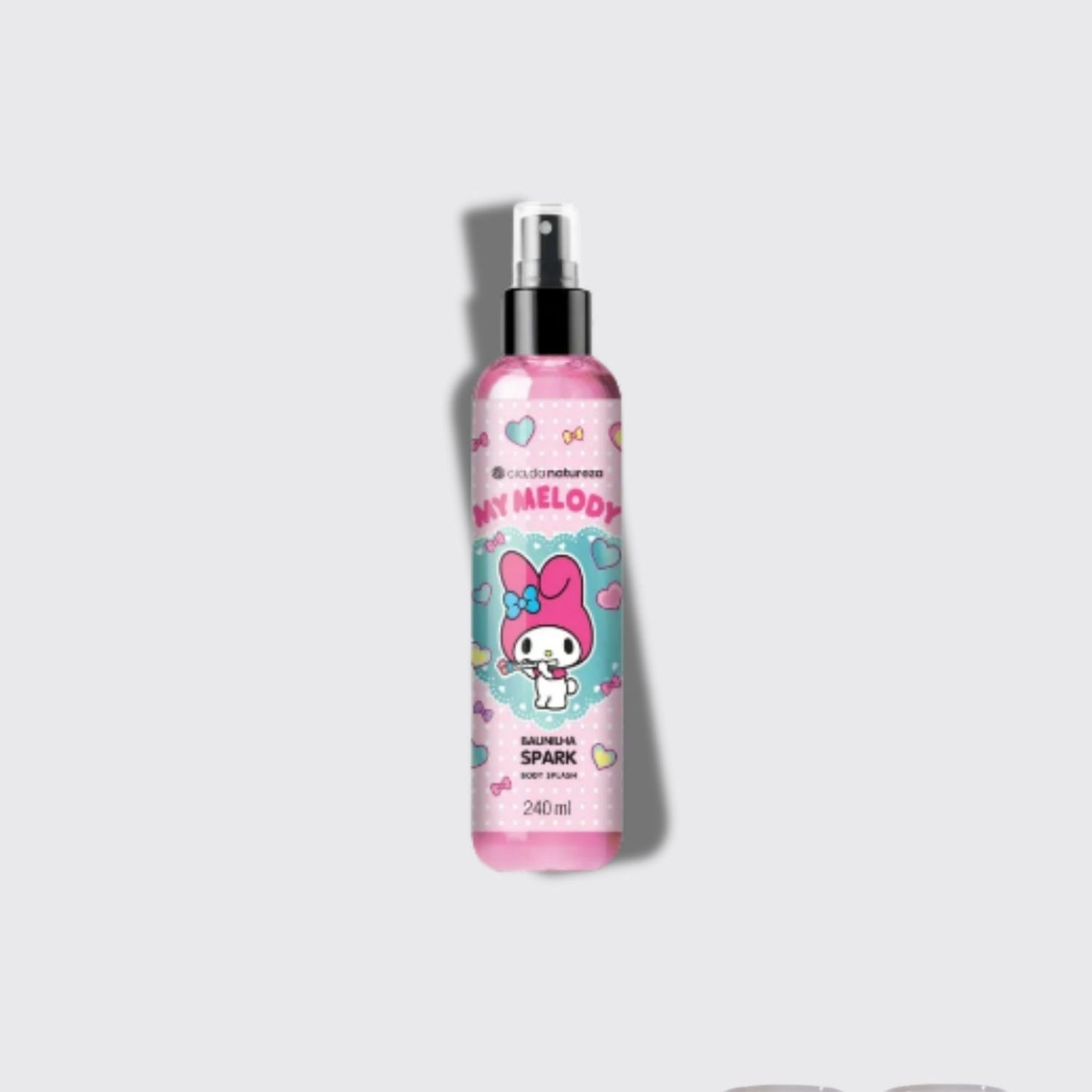 Body Splash Cia da Natureza My Melody Baunilha Spark 240 ml