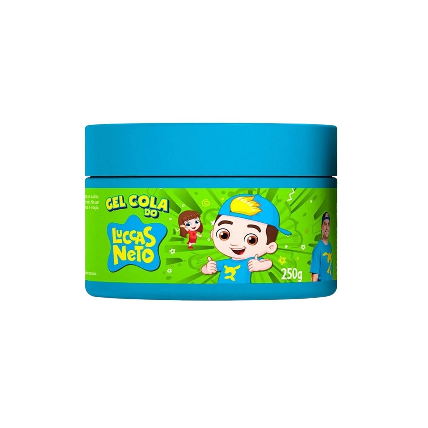 Gel Fixador Cia da Natureza Luccas Neto Cola para Cabelos 250 g