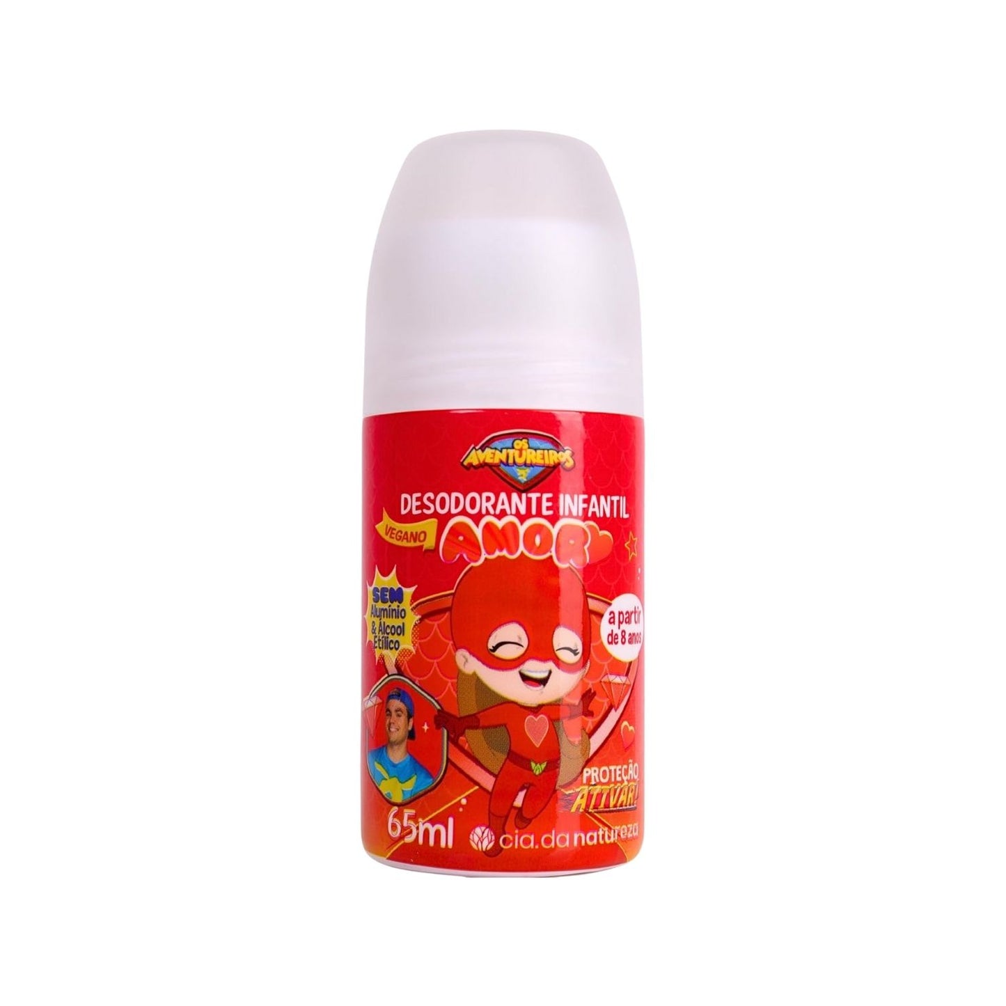 Cia da Natureza Luccas Neto Deo Roll On Amor 65 ml