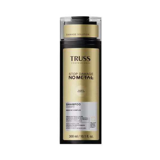 Shampoo TRUSS Stop Damage No Metal Reconstrução 300 ml