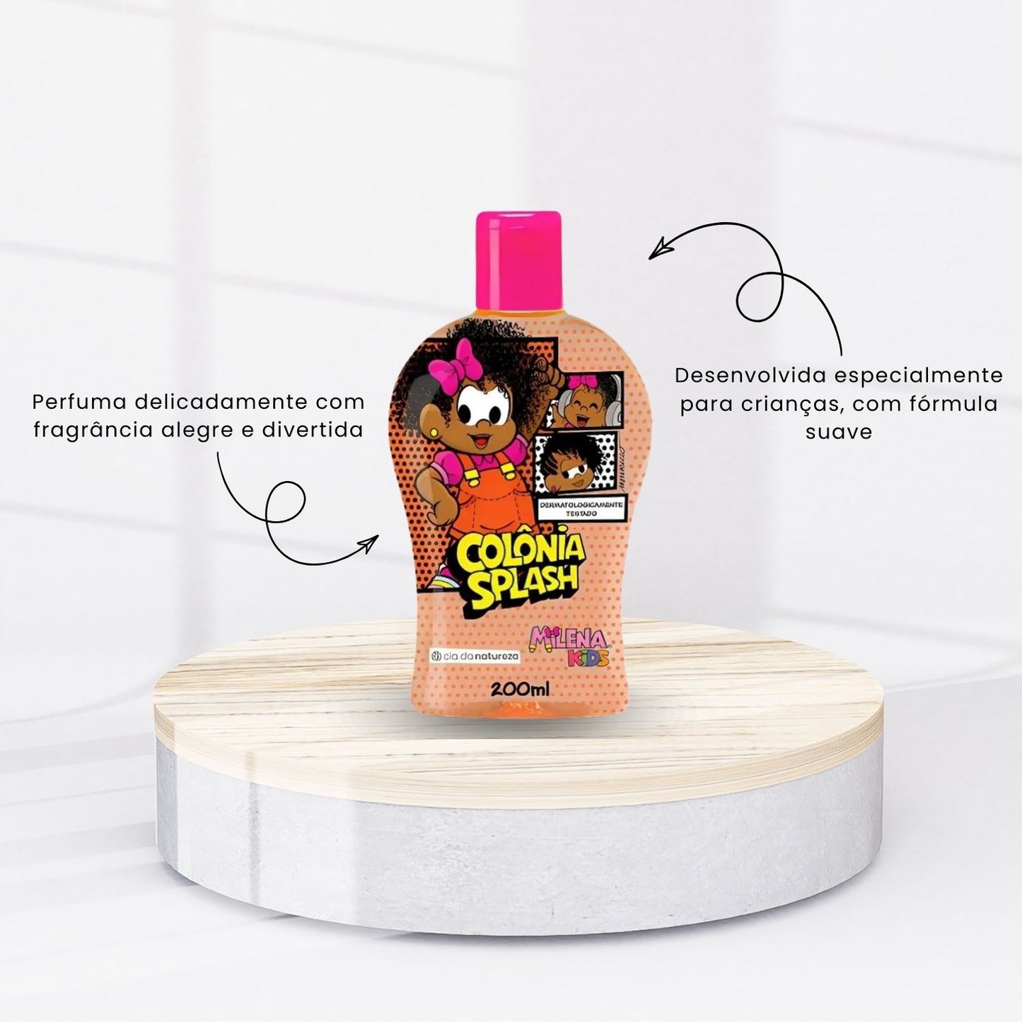 Cia da Natureza Milena Kids Colonia Splash 200 ml