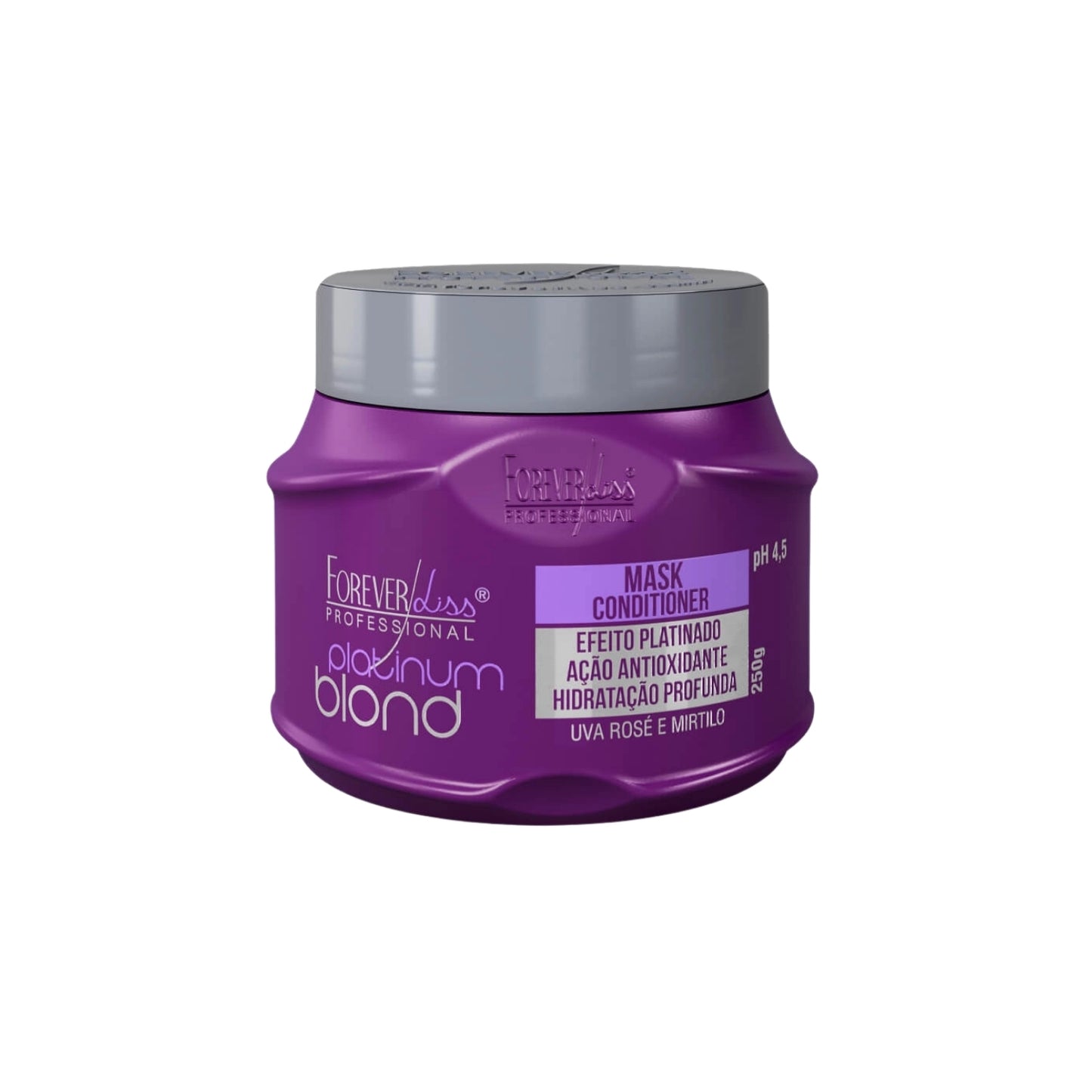 Máscara Matizadora Forever Liss Platinum Blond 250 g