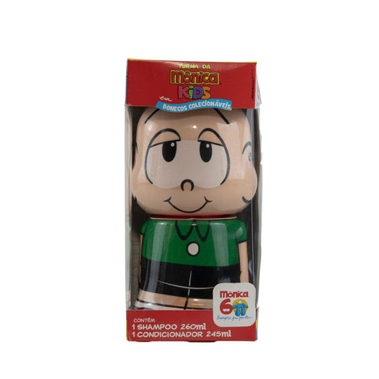 Kit Cia da Natureza Cebolinha Boneco Colecionável Shampoo Condicionador