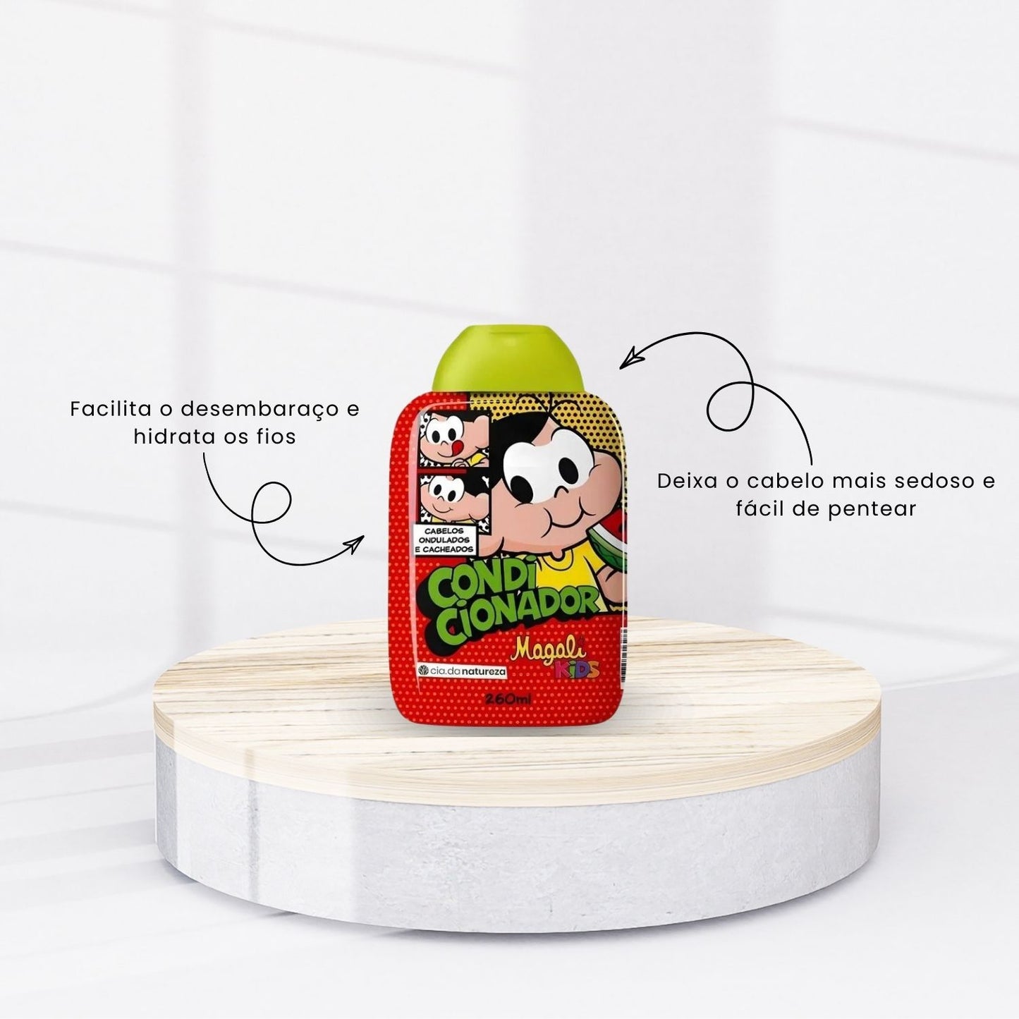 Kit Cia da Natureza Magali Shampoo Condicionador 260 ml