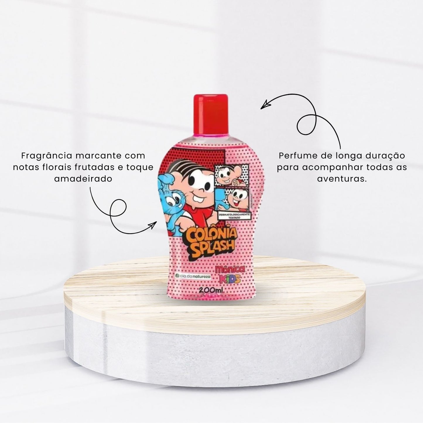 Cia da Natureza Monica Kids Colonia Splash 200 ml