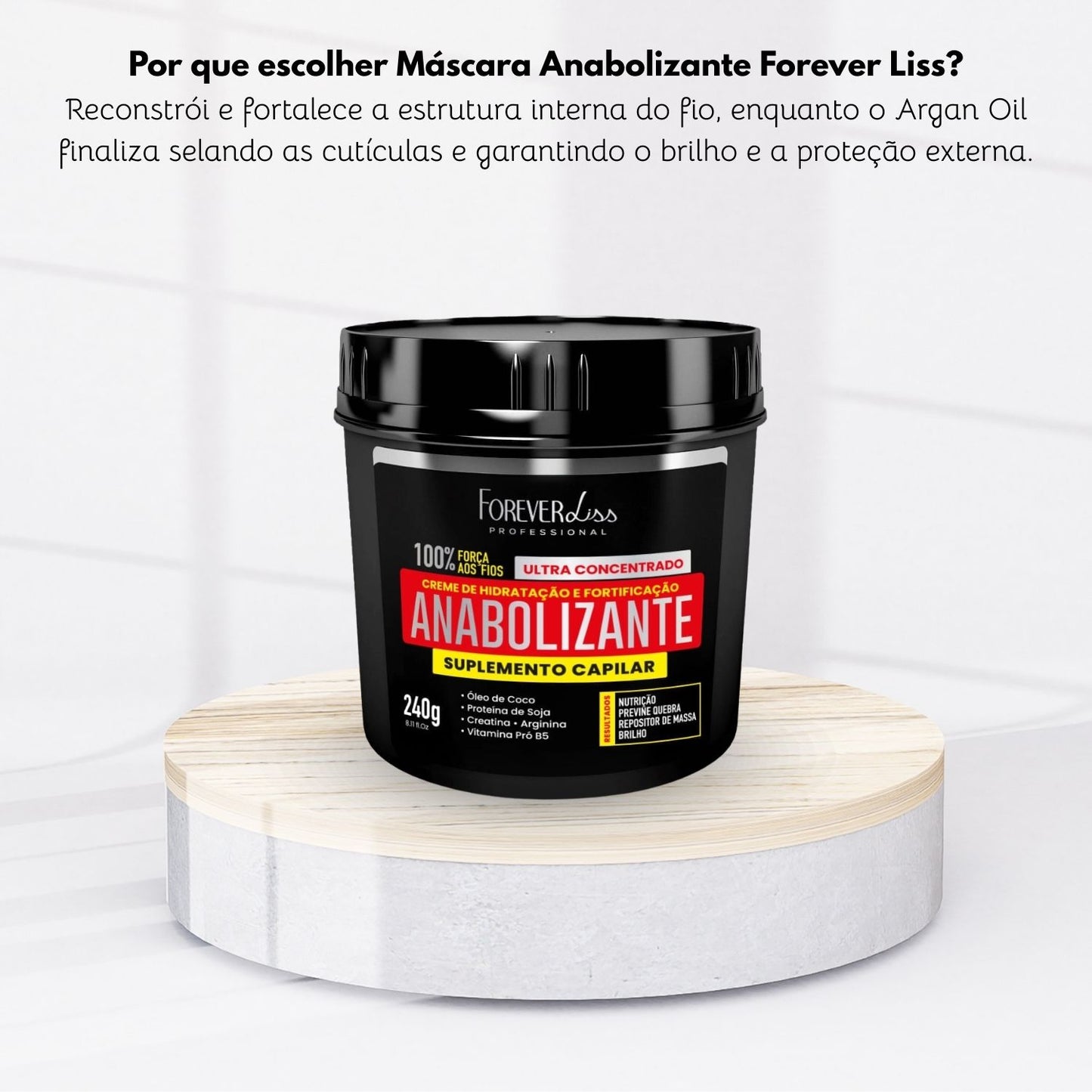 Máscara Forever Liss Anabolizante 240 g