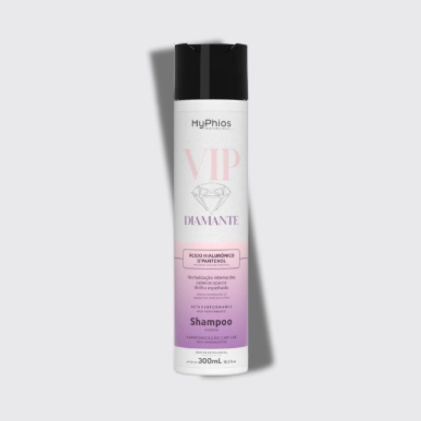 Shampoo MyPhios VIP Diamante Brilho e Maciez 300 ml