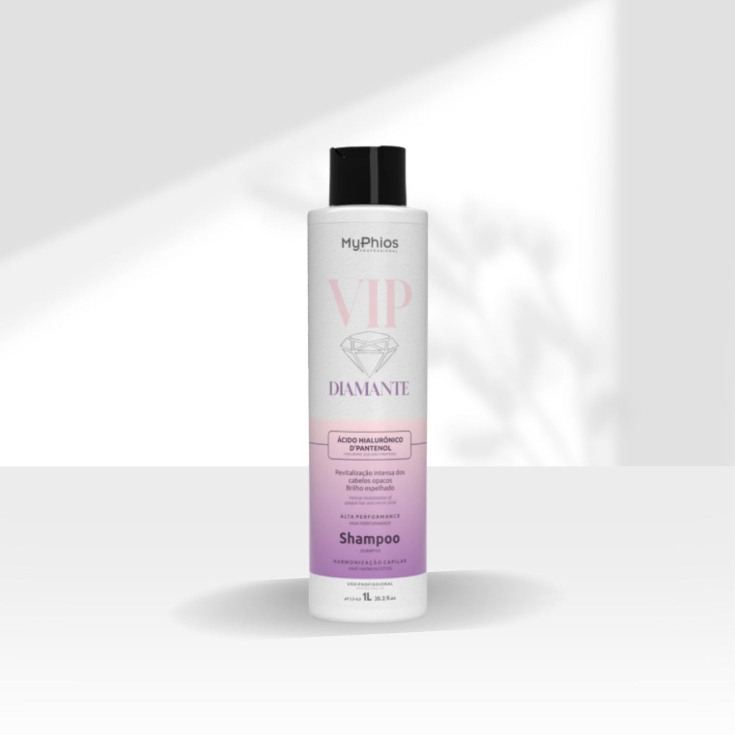 Shampoo MyPhios VIP Diamante Brilho e Maciez 1 Litro