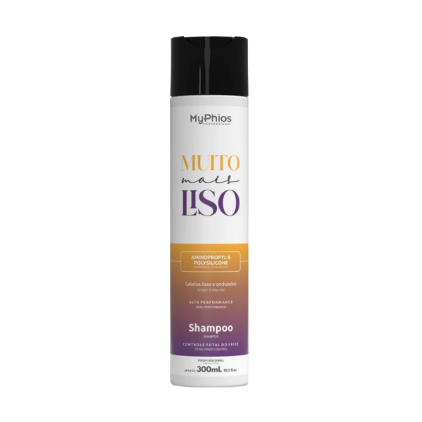 Shampoo MyPhios Muito Mais Liso Redução de Frizz 300 ml