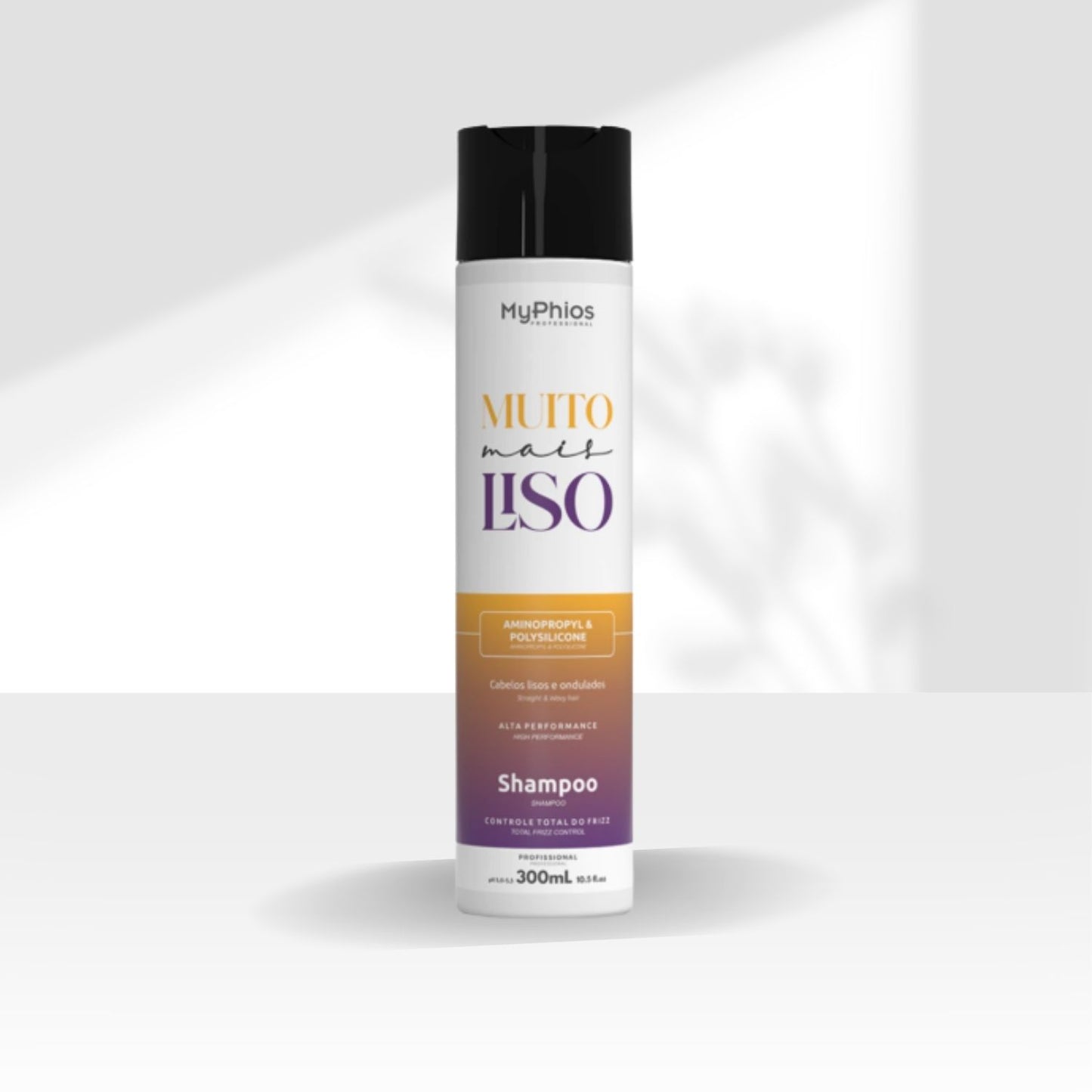 Shampoo MyPhios Muito Mais Liso Redução de Frizz 300 ml