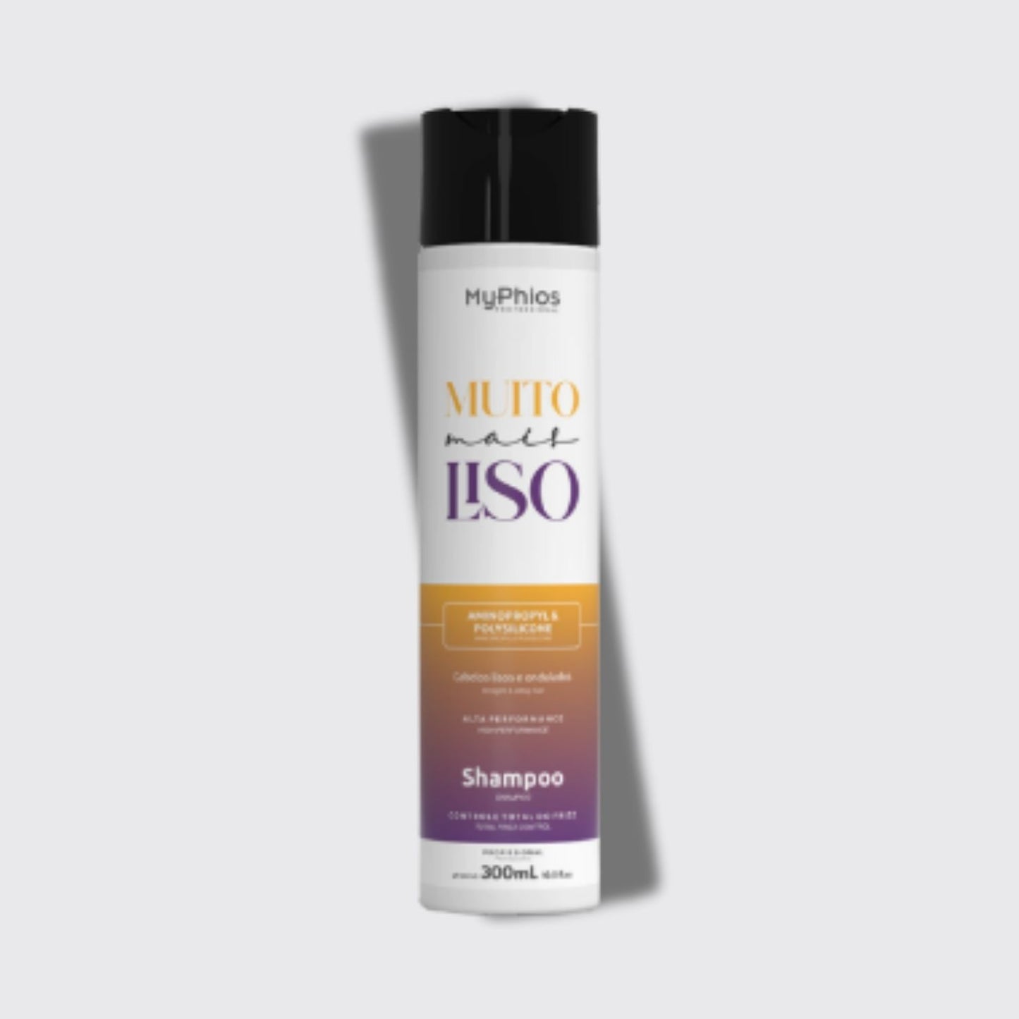 Shampoo MyPhios Muito Mais Liso Redução de Frizz 300 ml