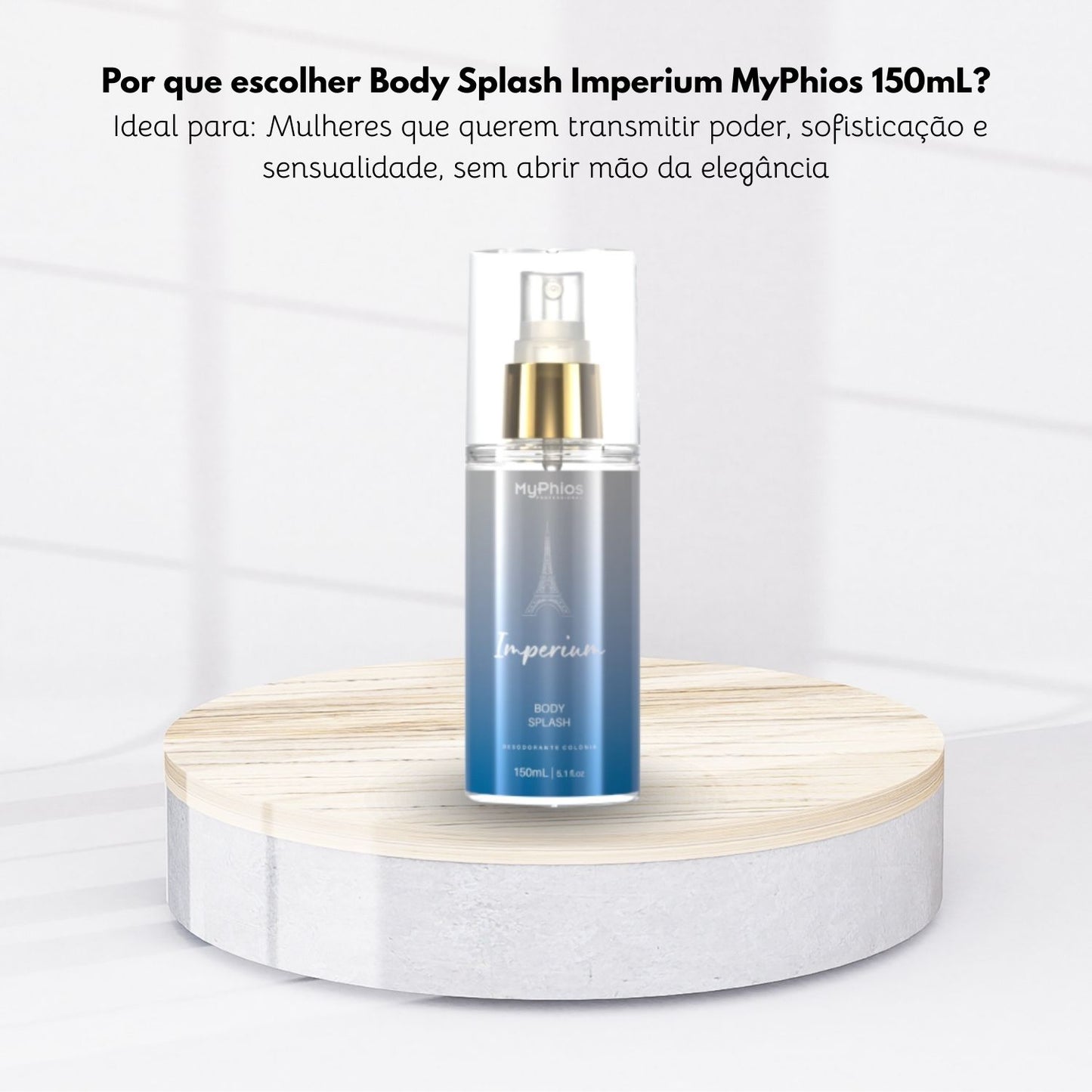Body Splash MyPhios Imperium Fragrância Refrescante 150 ml